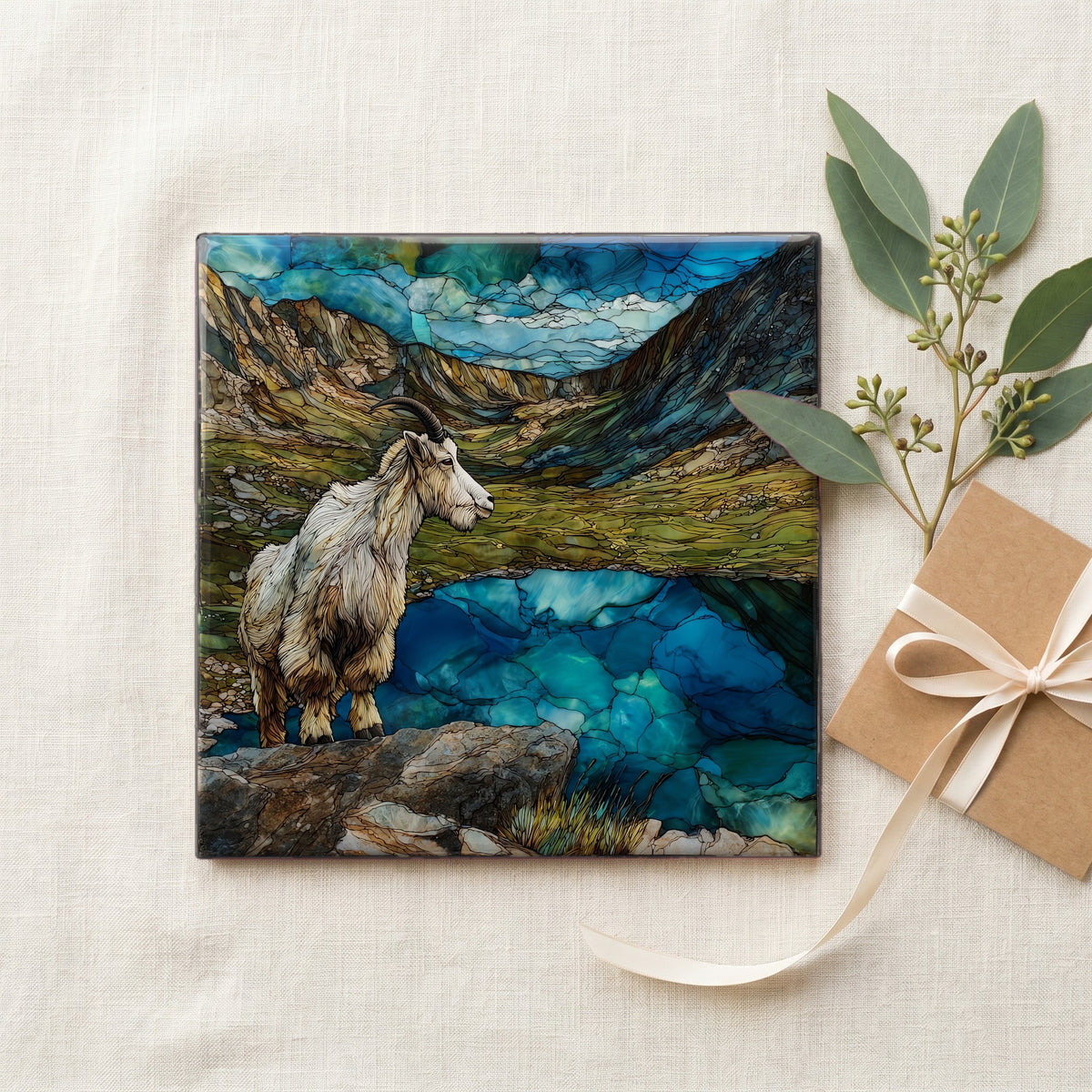a mountain goat on a Beartooth — gifting