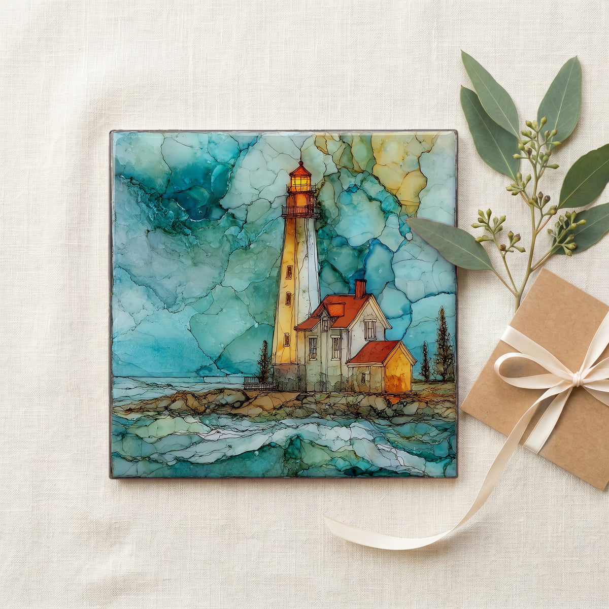 the Sturgeon Point Lighthouse on Lake — gifting