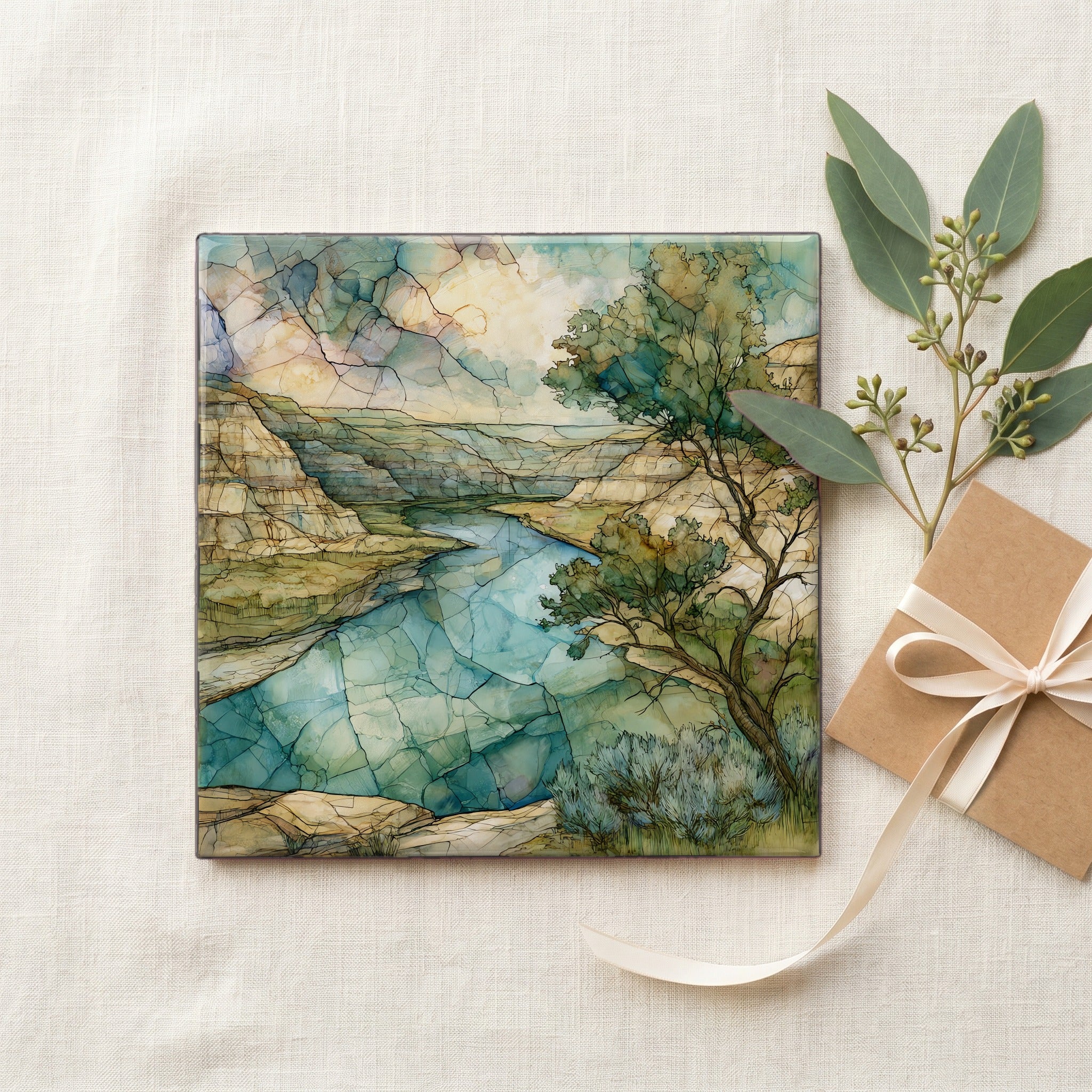 a Little Missouri River bend — gifting