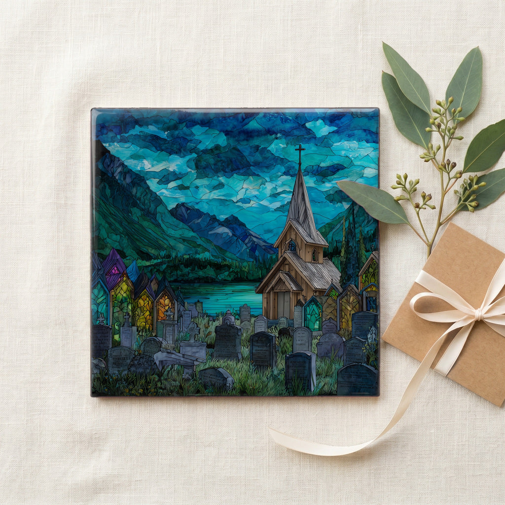 the Eklutna Athabascan cemetery — gifting