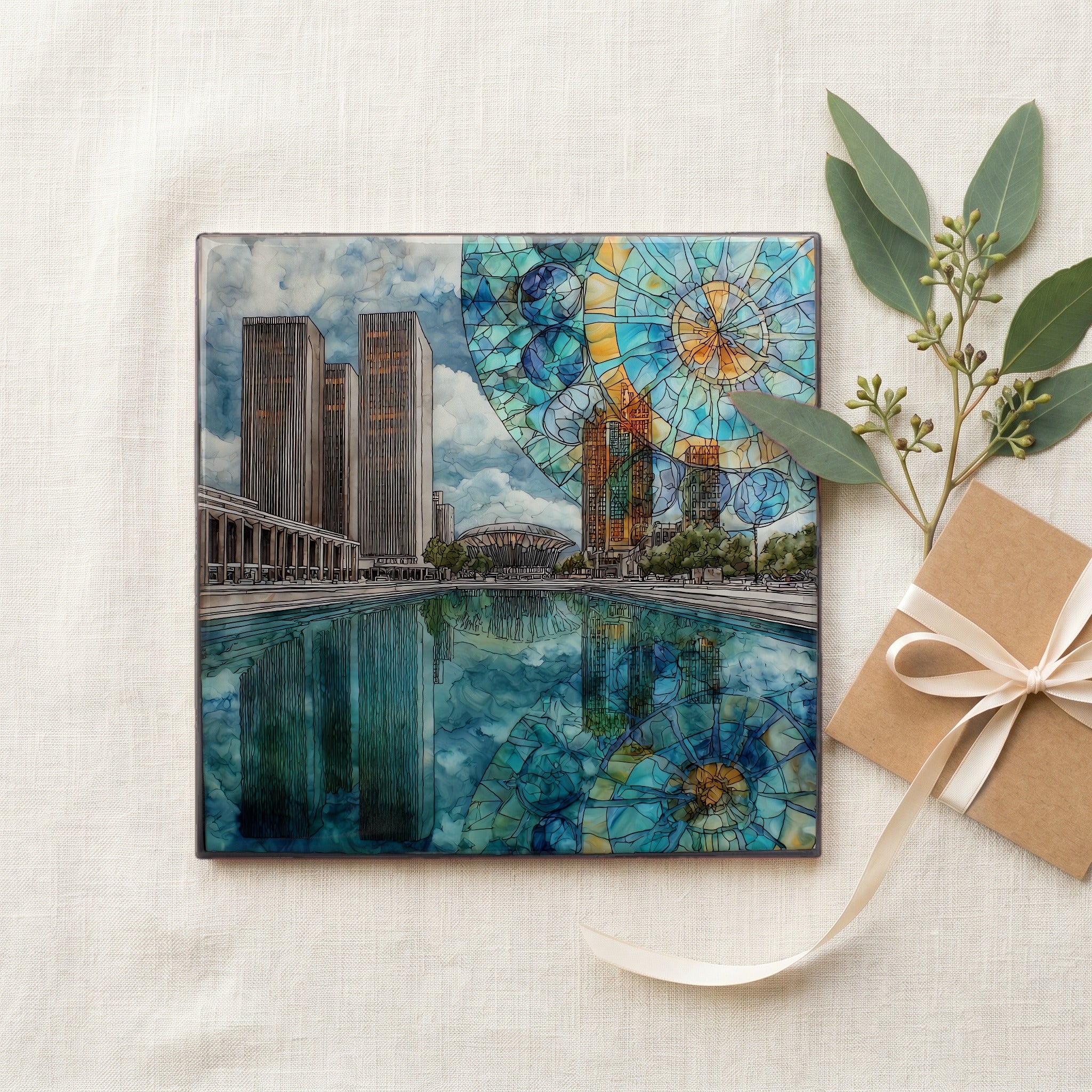 the Empire State Plaza — gifting