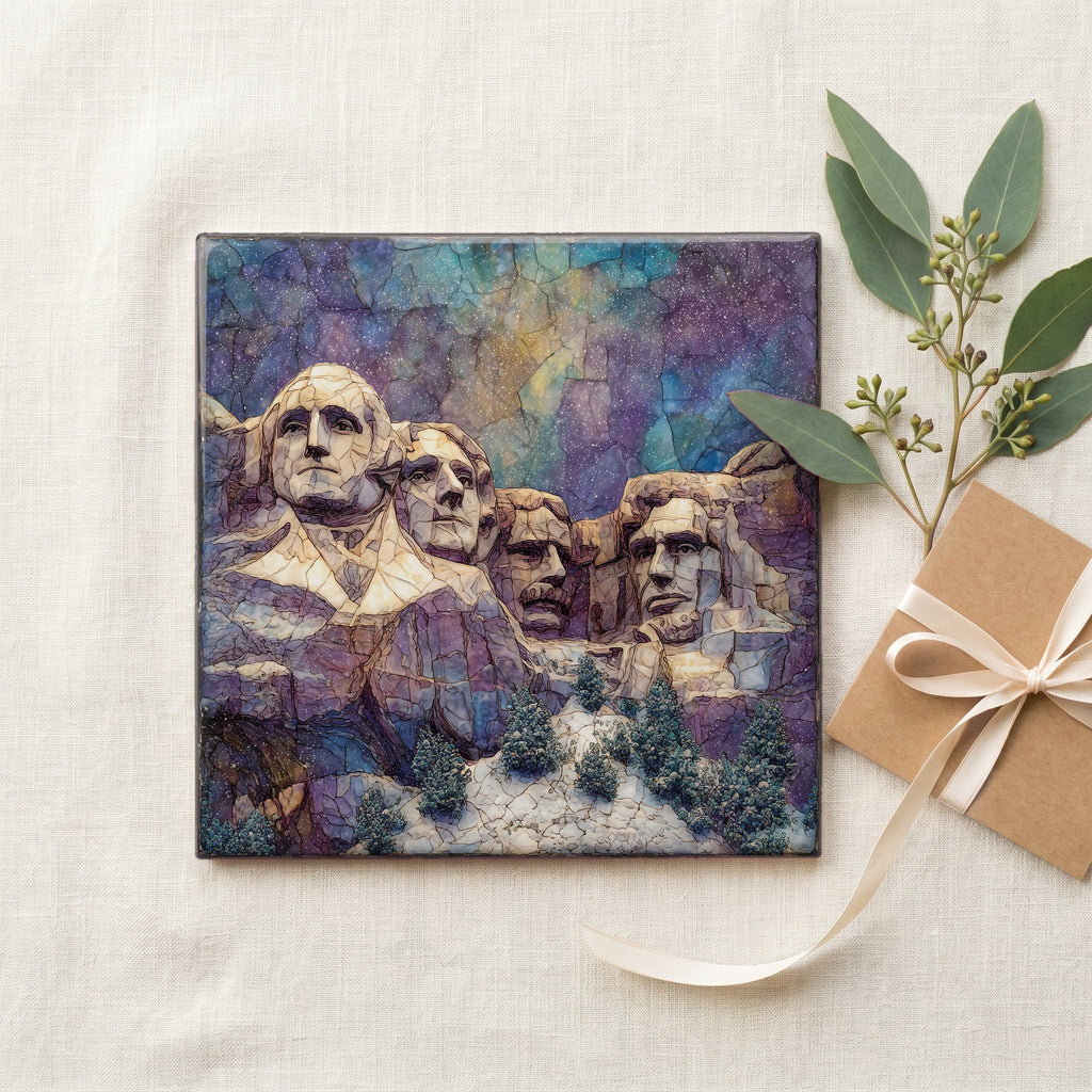 Mount Rushmore winter snow — gifting