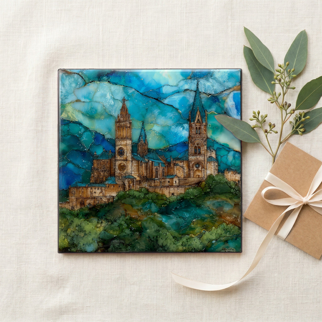 Lleida cathedral on the hill — gifting