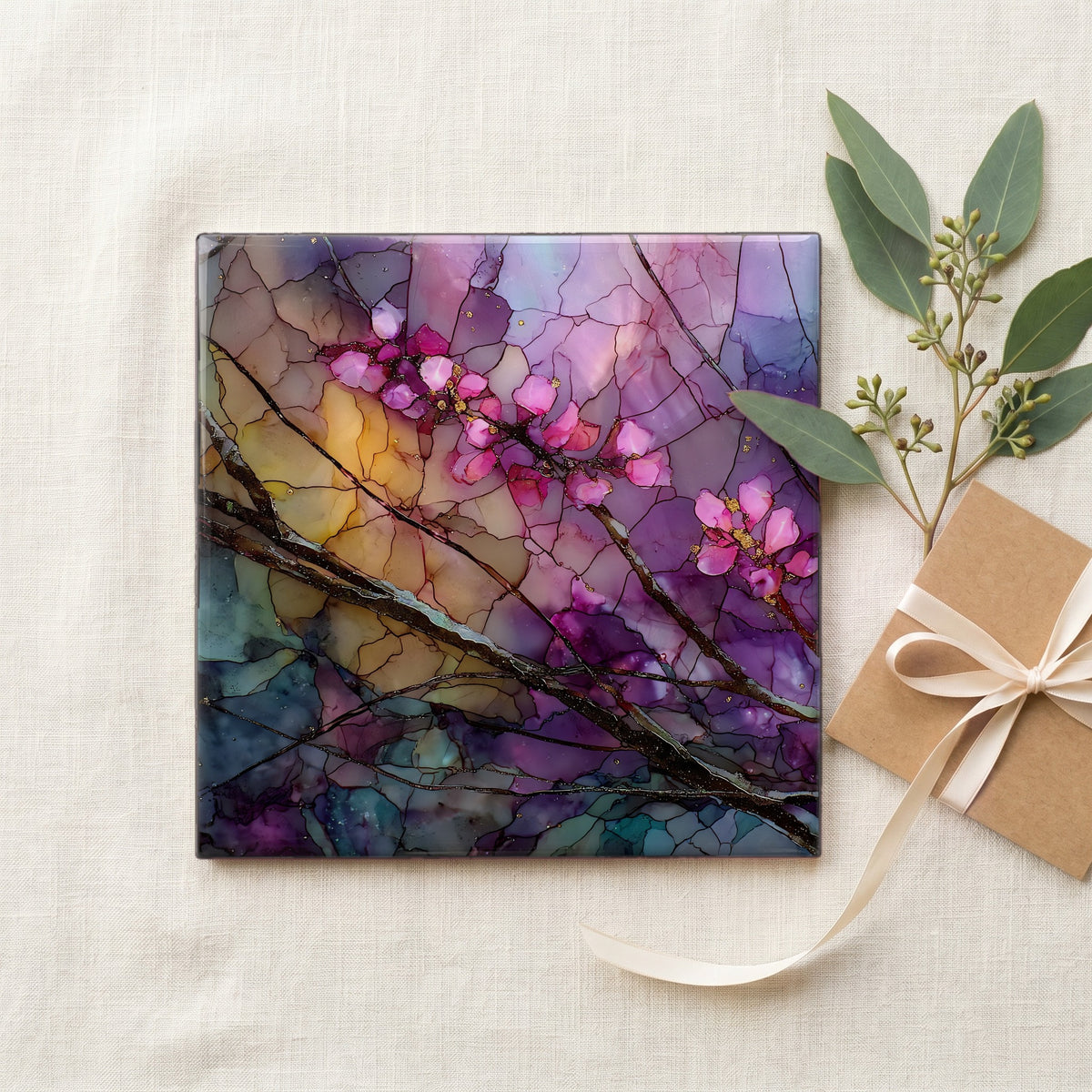 Tulsa redbud branches — gifting
