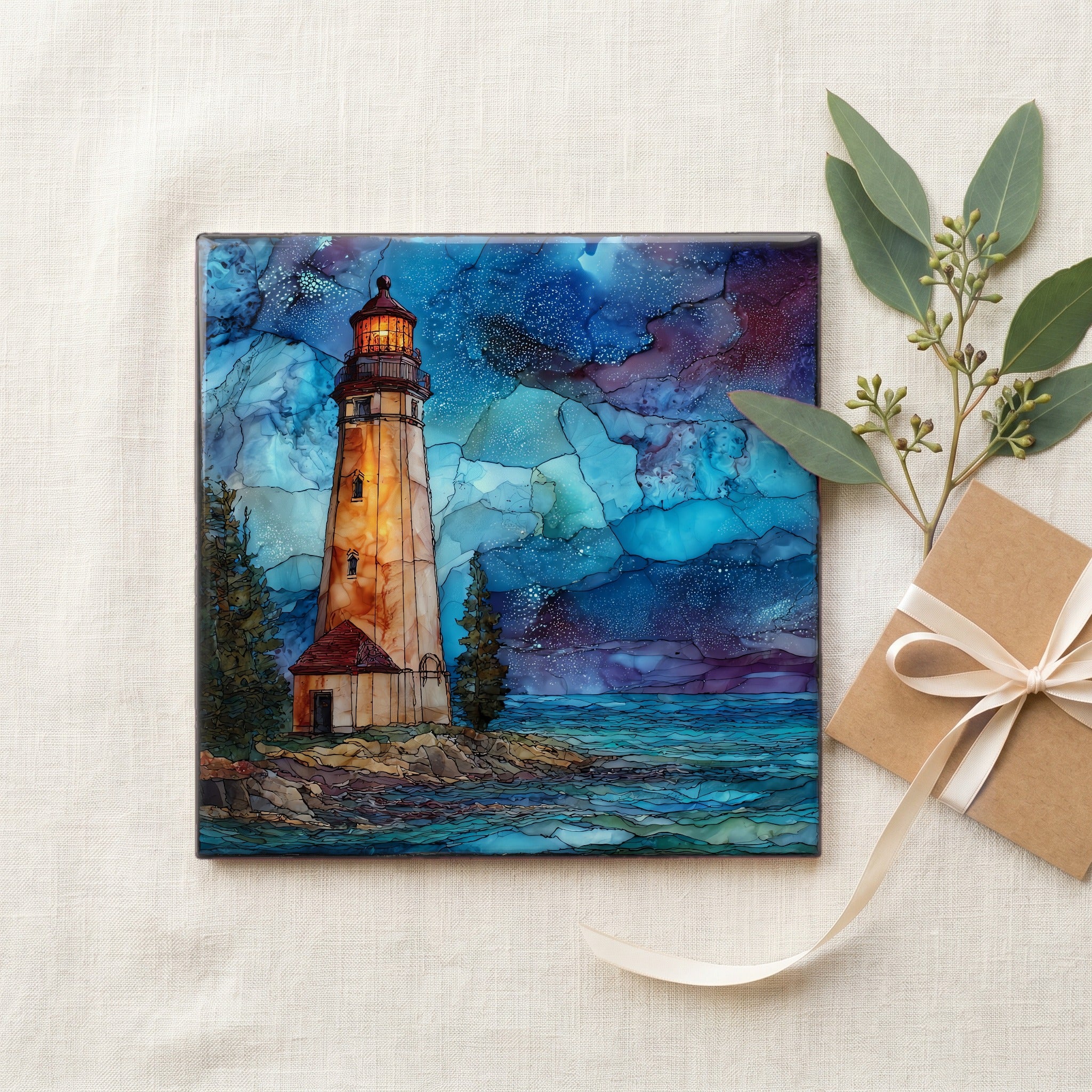the Forty Mile Point Lighthouse on — gifting
