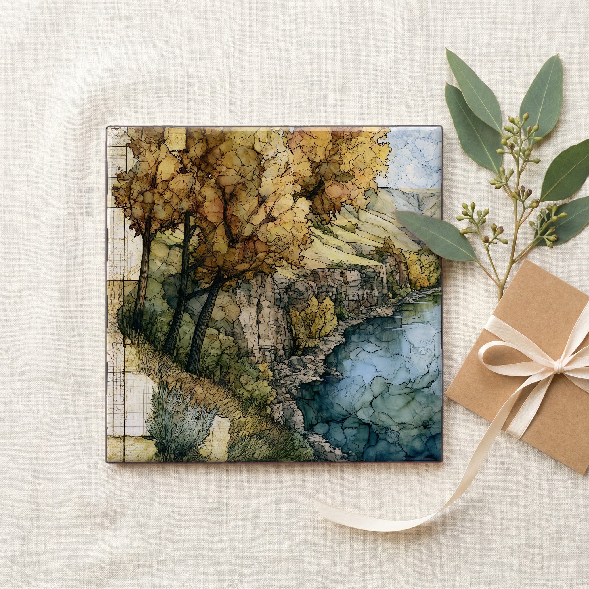 a Missouri River bluff — gifting