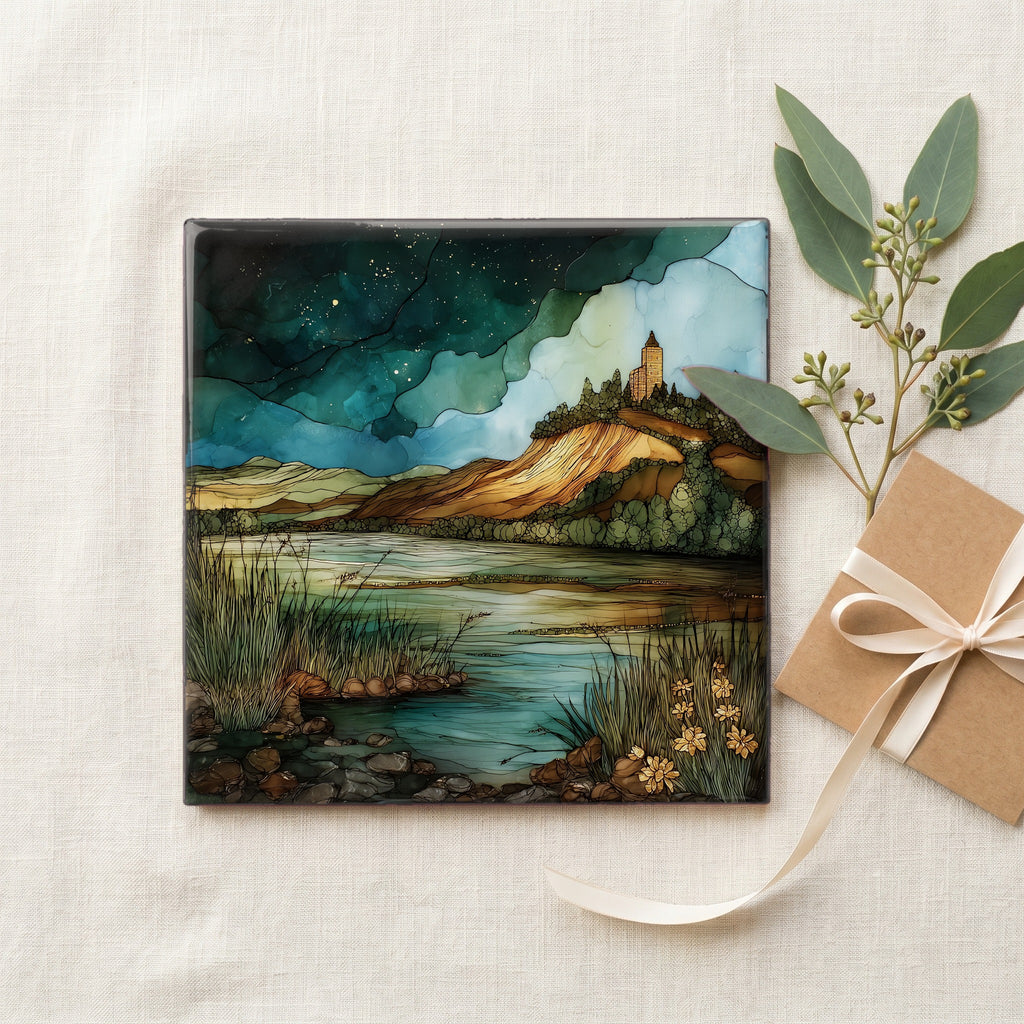 the Mississippi River bluff — gifting