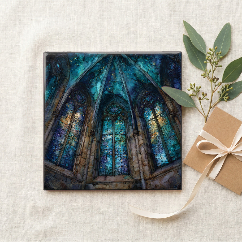 Leon Cathedral Stained Glass Interior — gifting