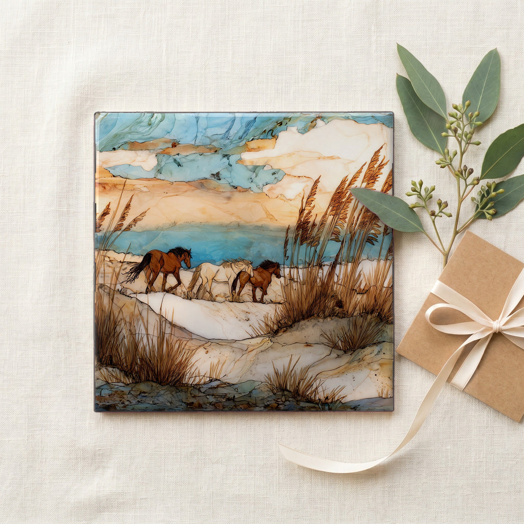 an Assateague Island campground — gifting