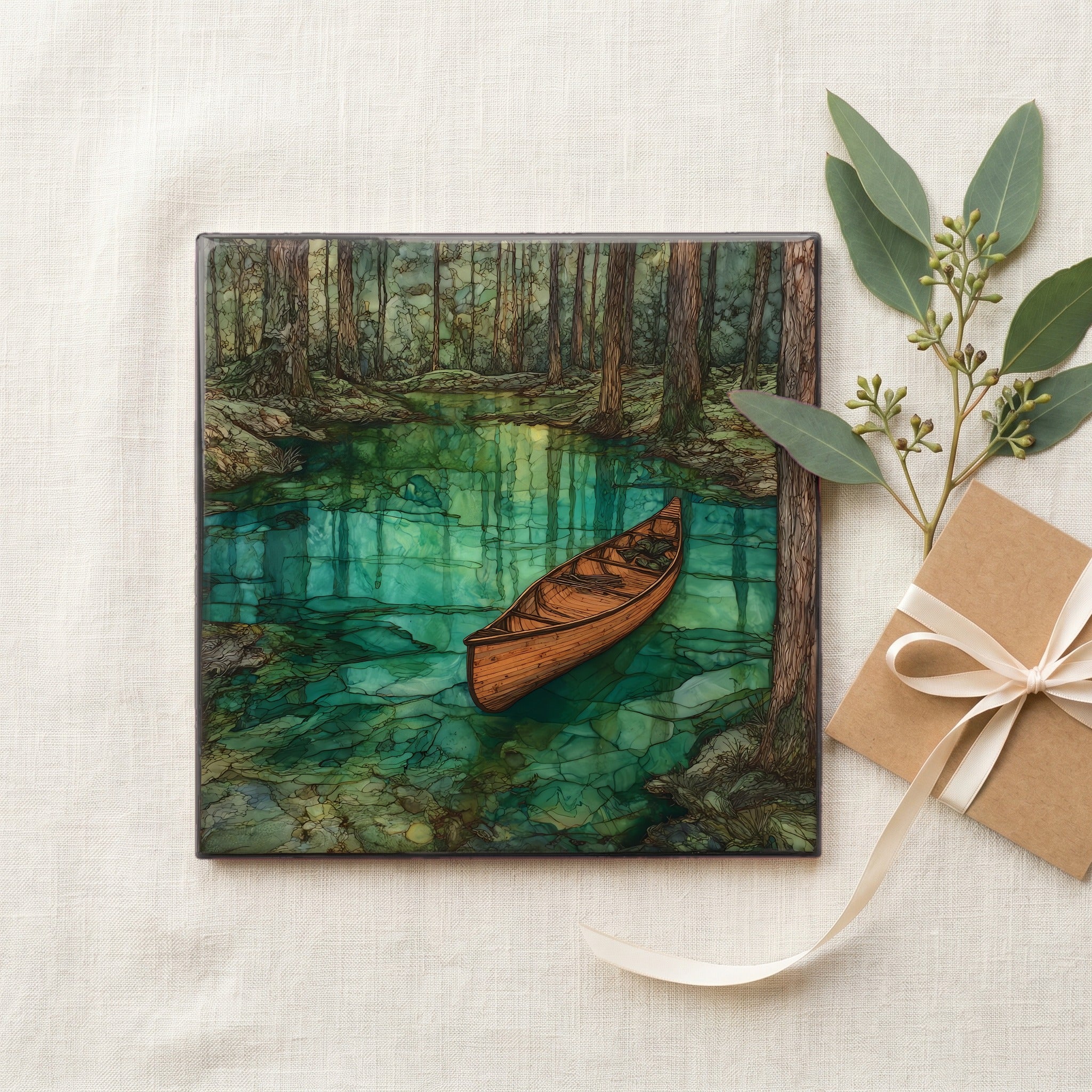 a Mullica River canoe — gifting