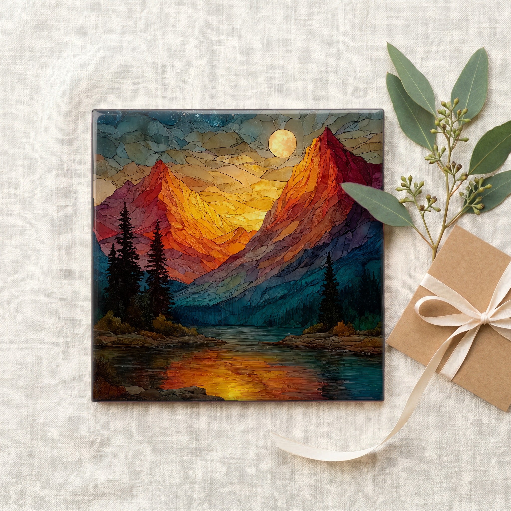 Glacier National Park alpenglow — gifting