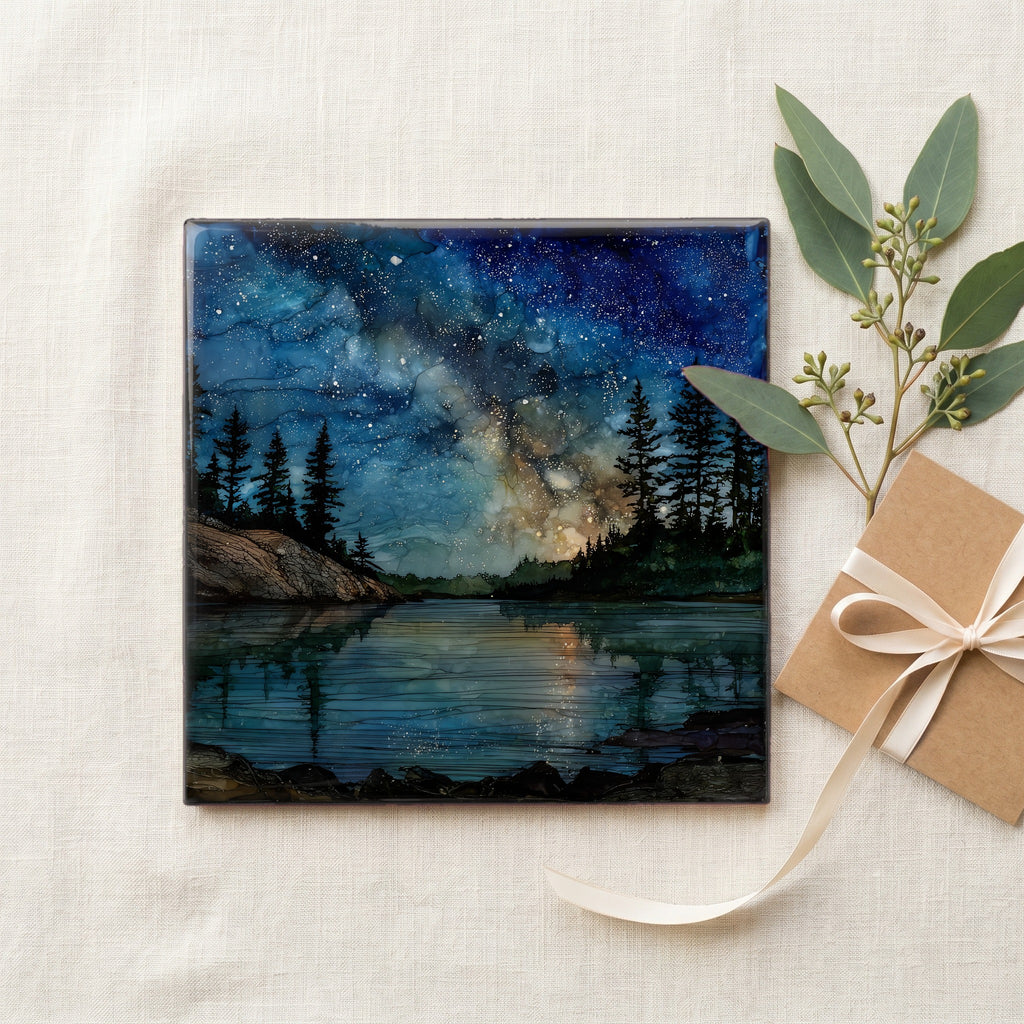 Boundary Waters Milky Way over a — gifting