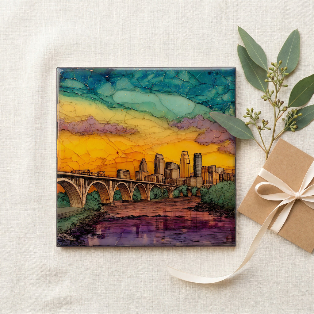 the Minneapolis skyline — gifting