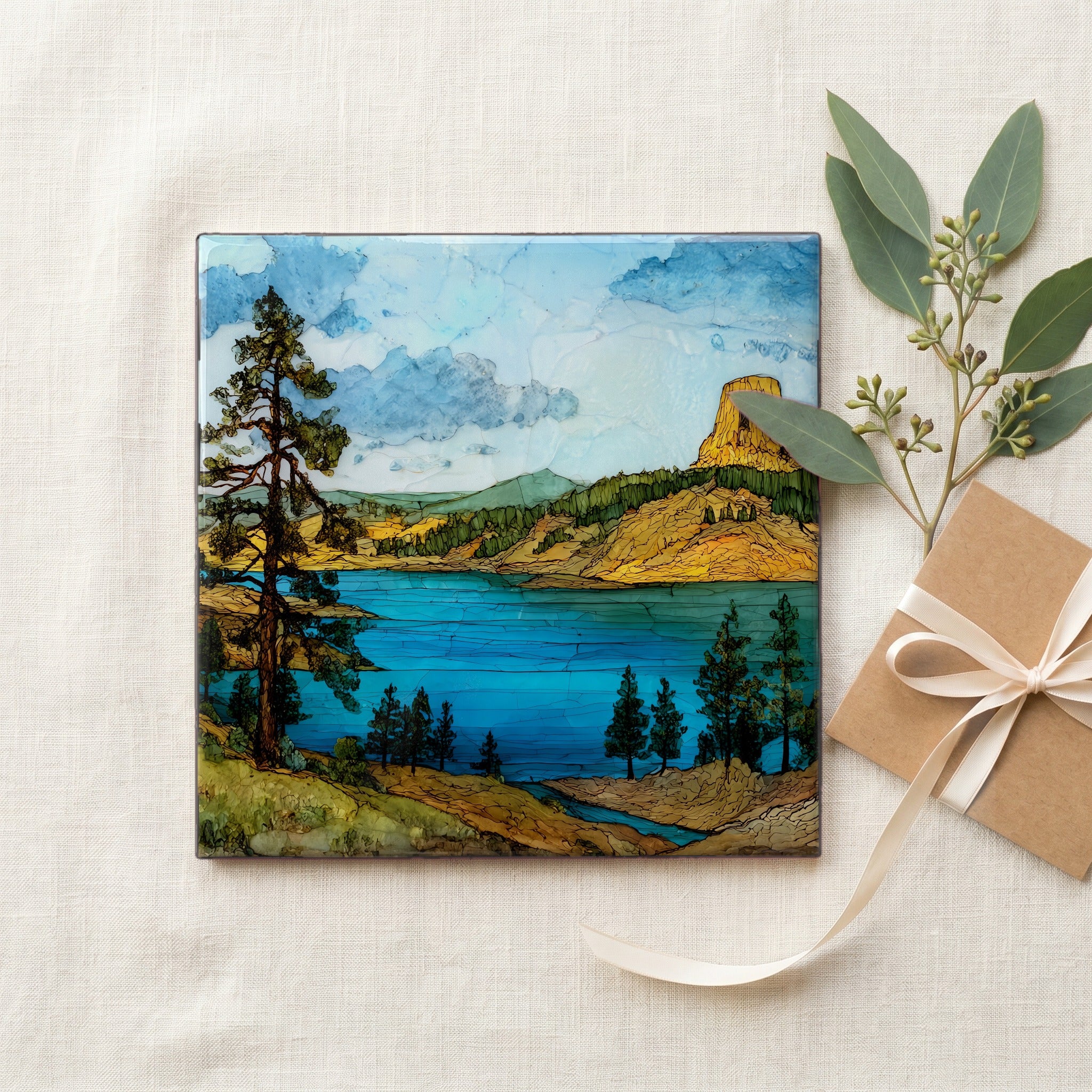 Keyhole Reservoir along the — gifting