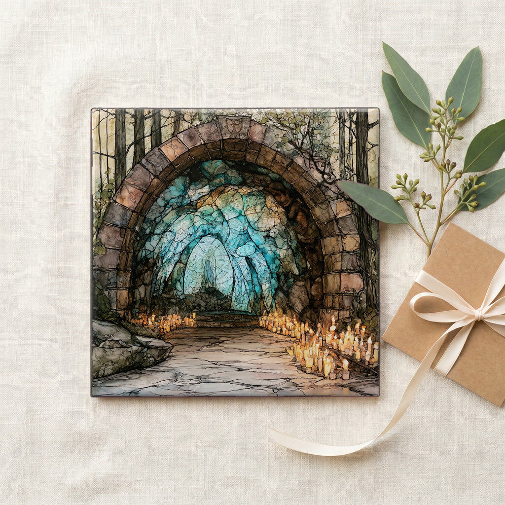 the Grotto of Our Lady — gifting