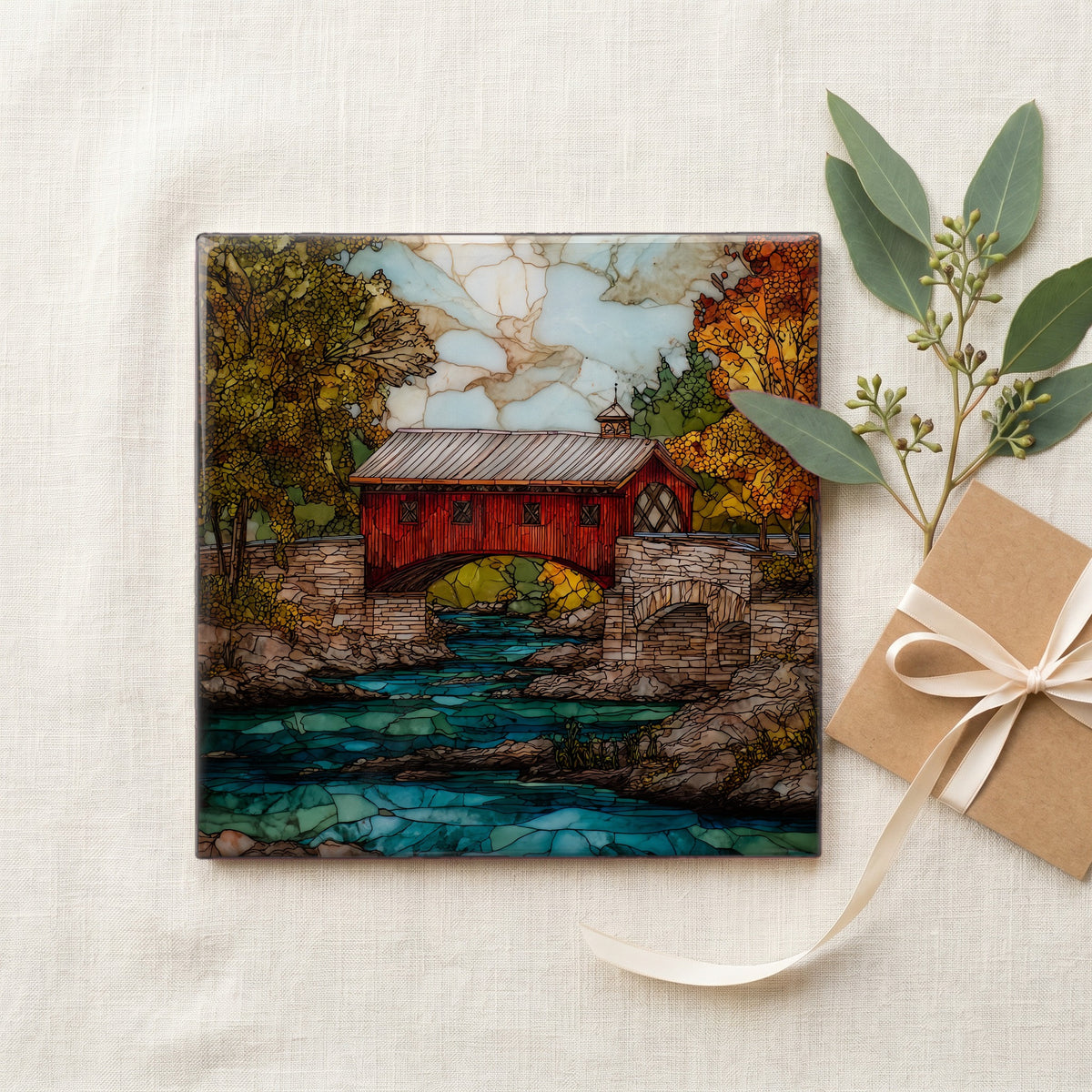 the Worrall covered bridge — gifting