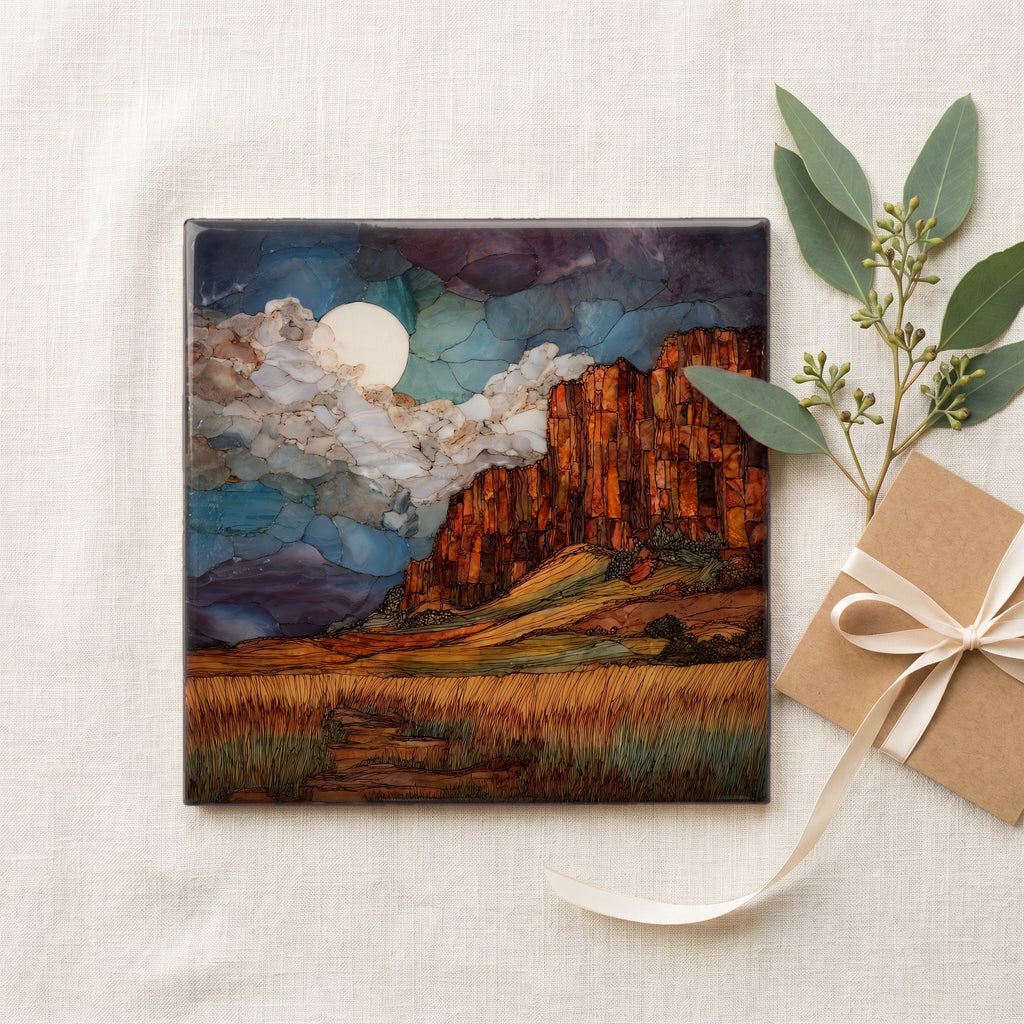 Pipestone red rock cliff — gifting