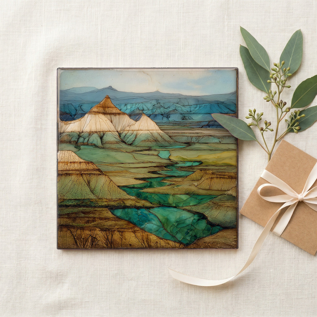 the Niobrara chalk badlands of western — gifting