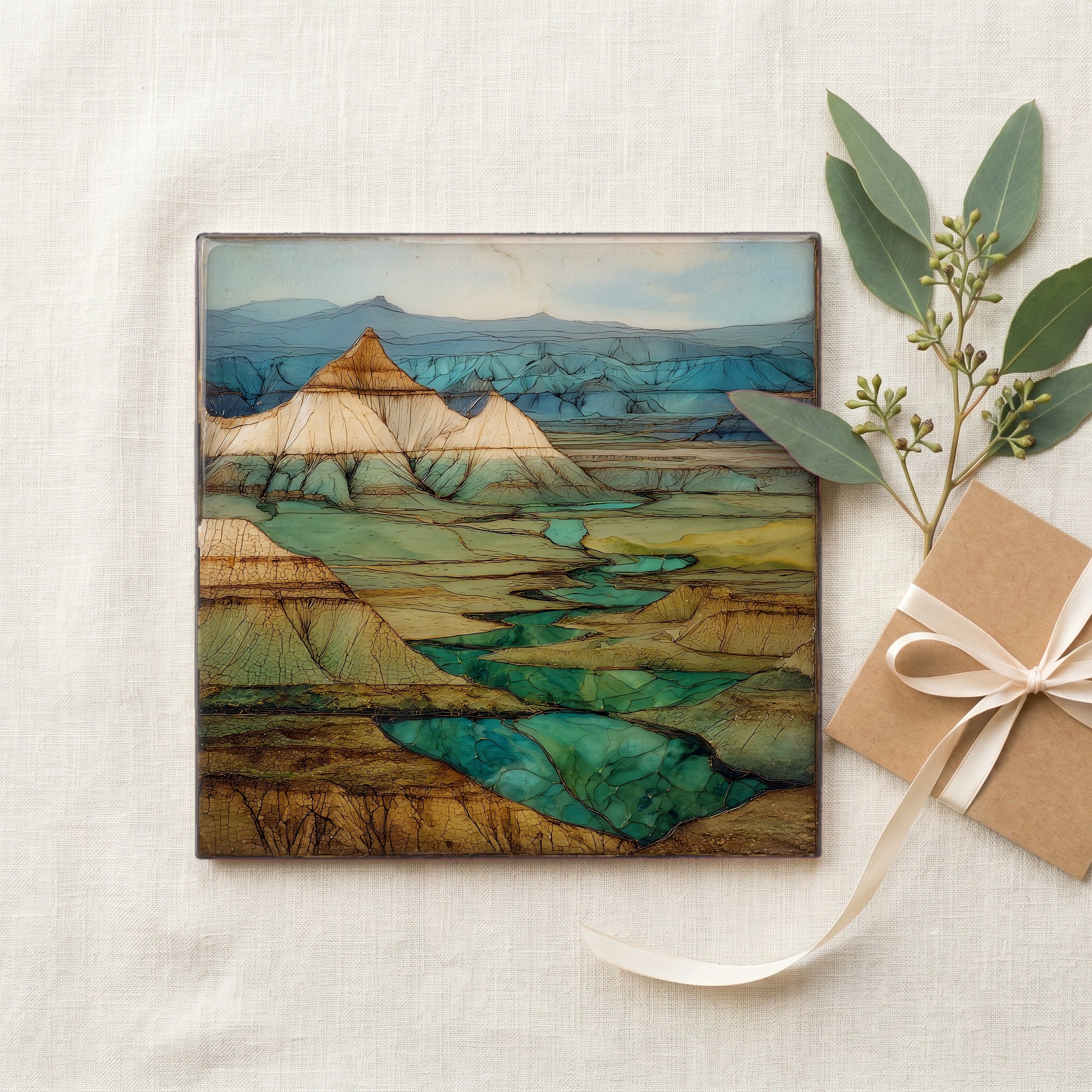 the Niobrara chalk badlands of western — gifting