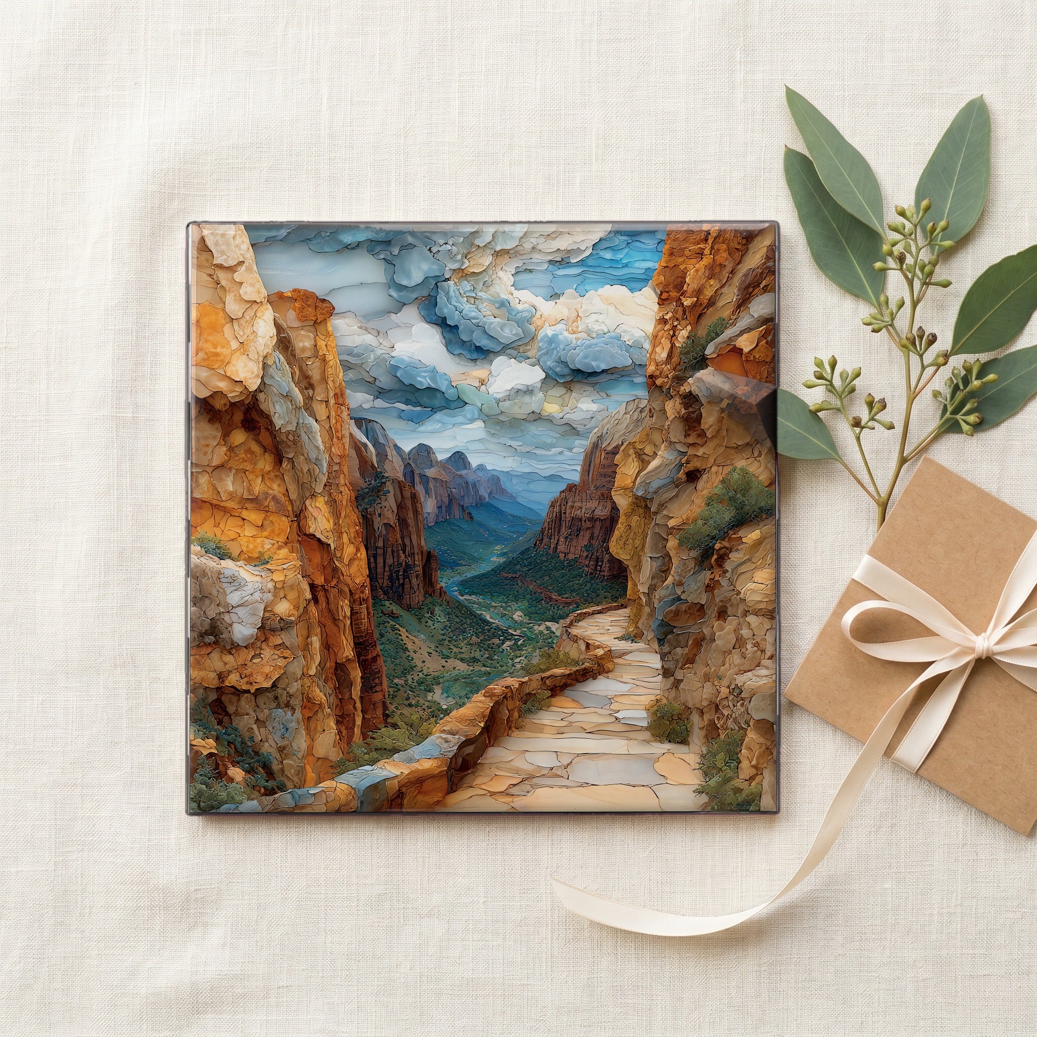 Hidden Canyon Trail ledge — gifting