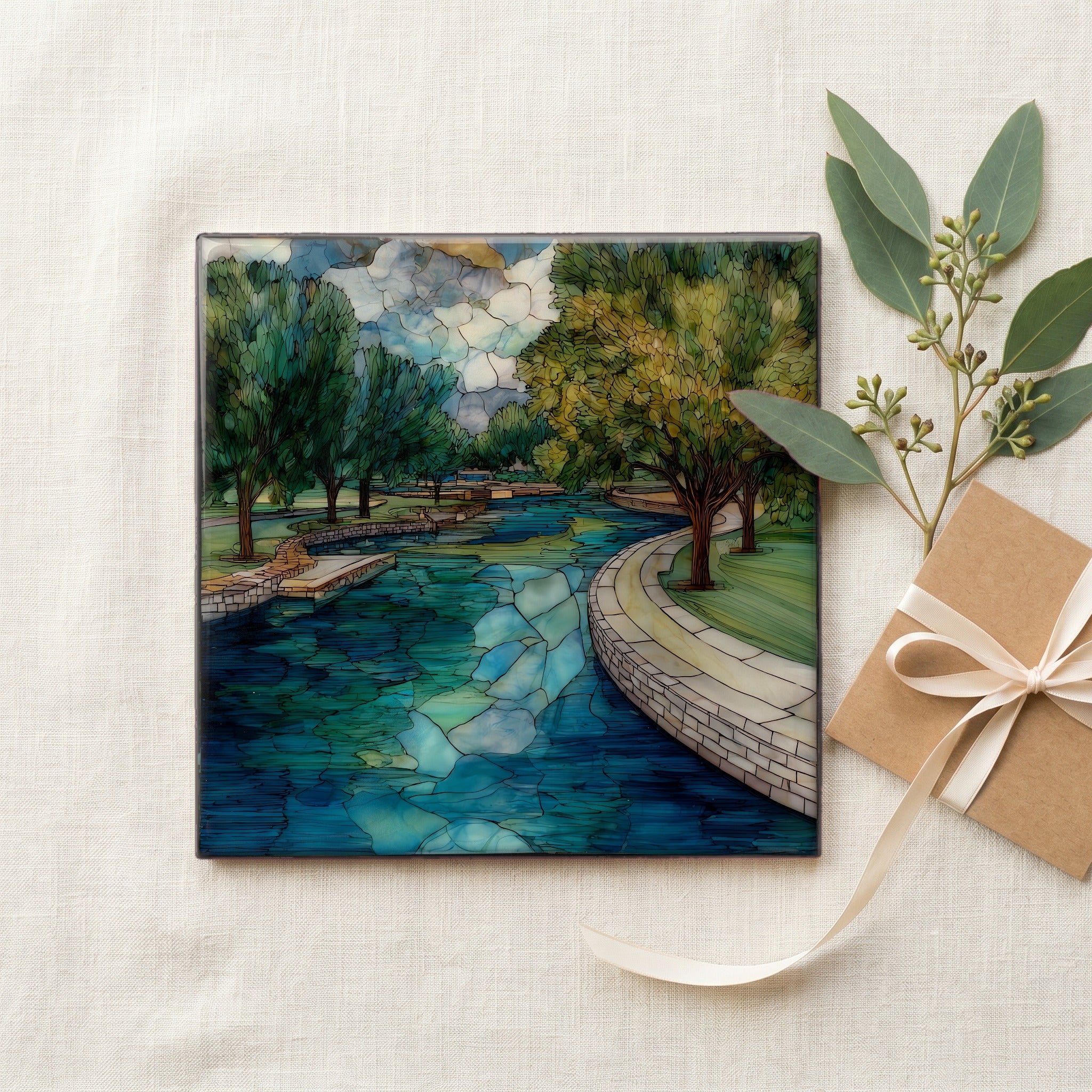 the Pecos River winding — gifting
