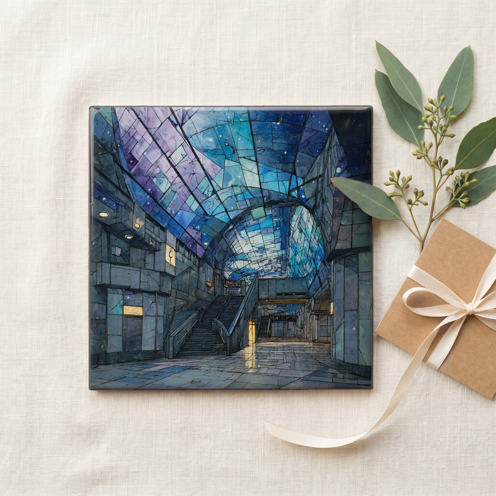 Kyoto Station Futuristic Atrium — gifting