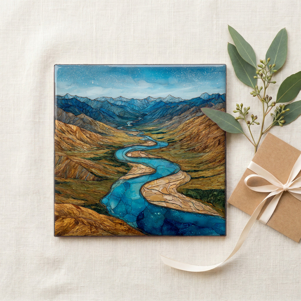 the Noatak River braided valley in — gifting