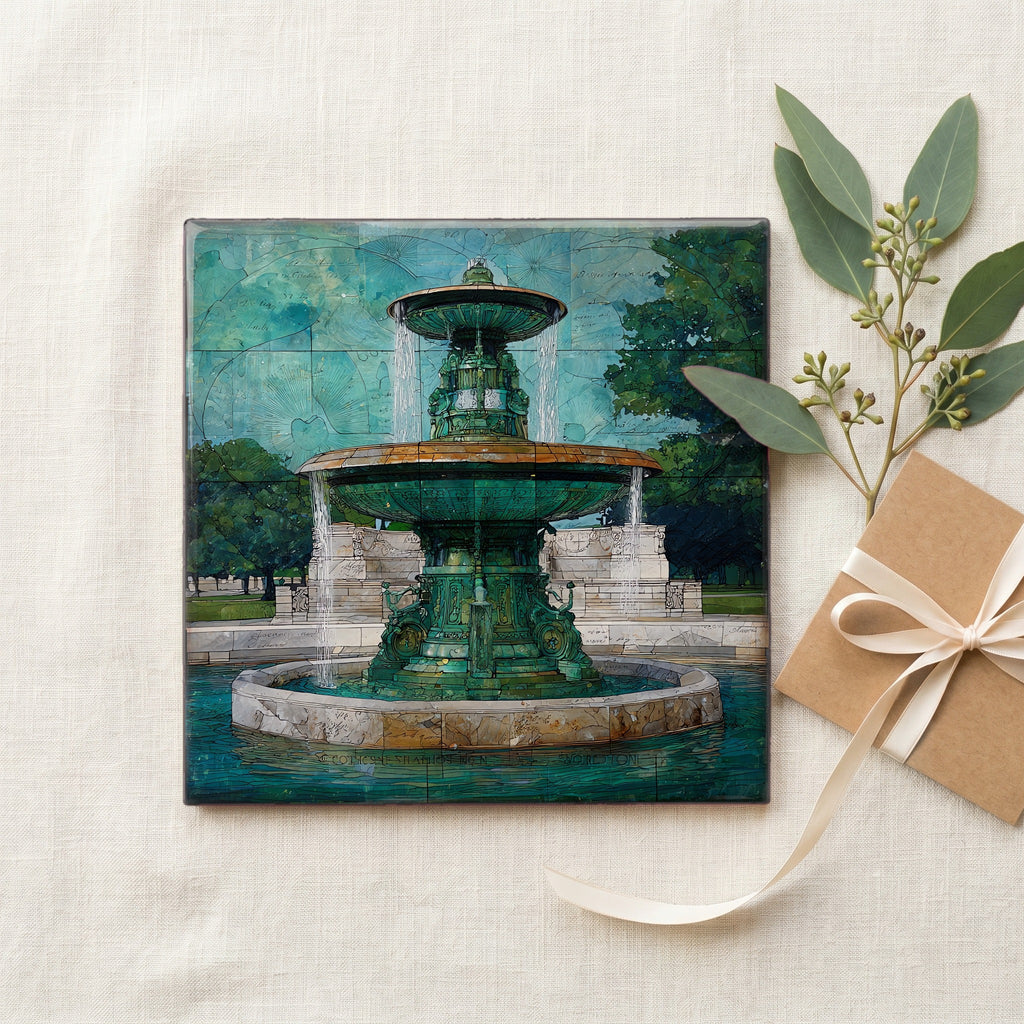 the James Scott Memorial Fountain on — gifting