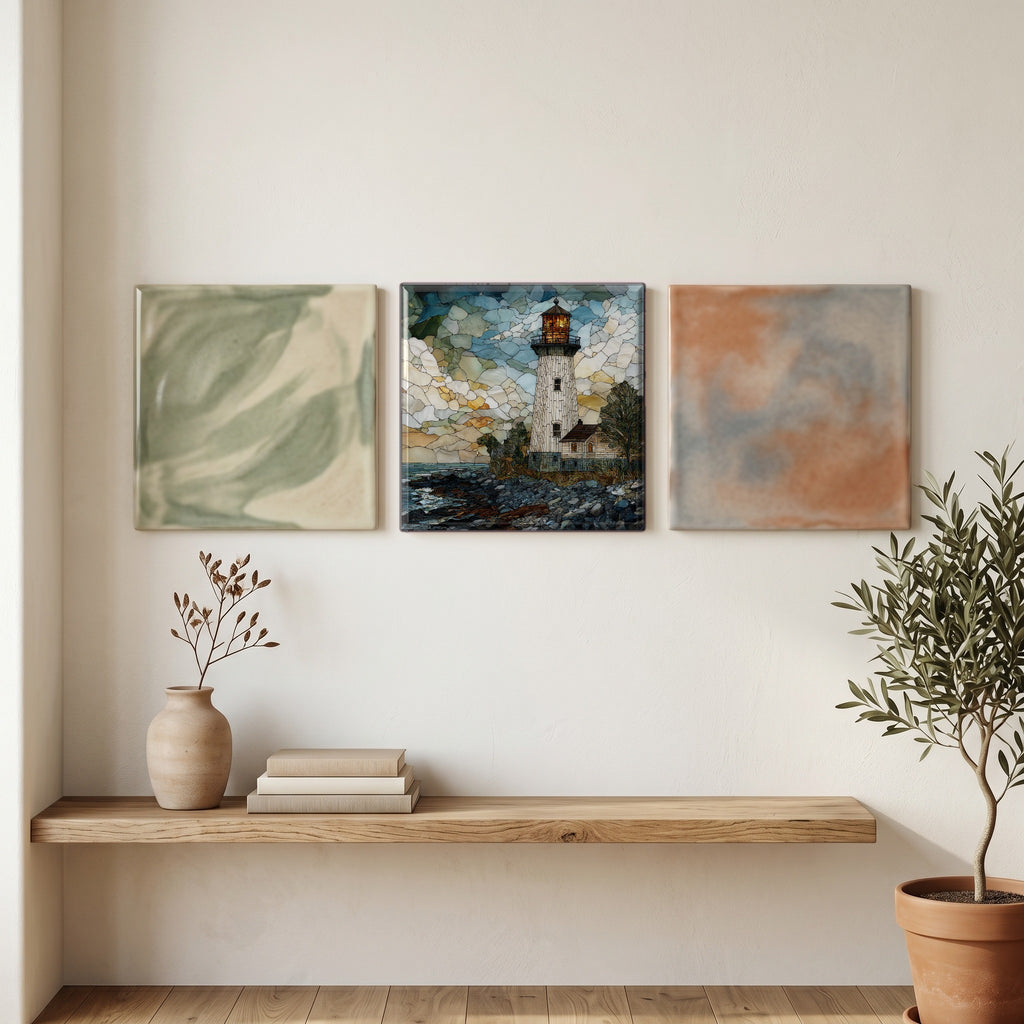 the Avery Point lighthouse — grouping