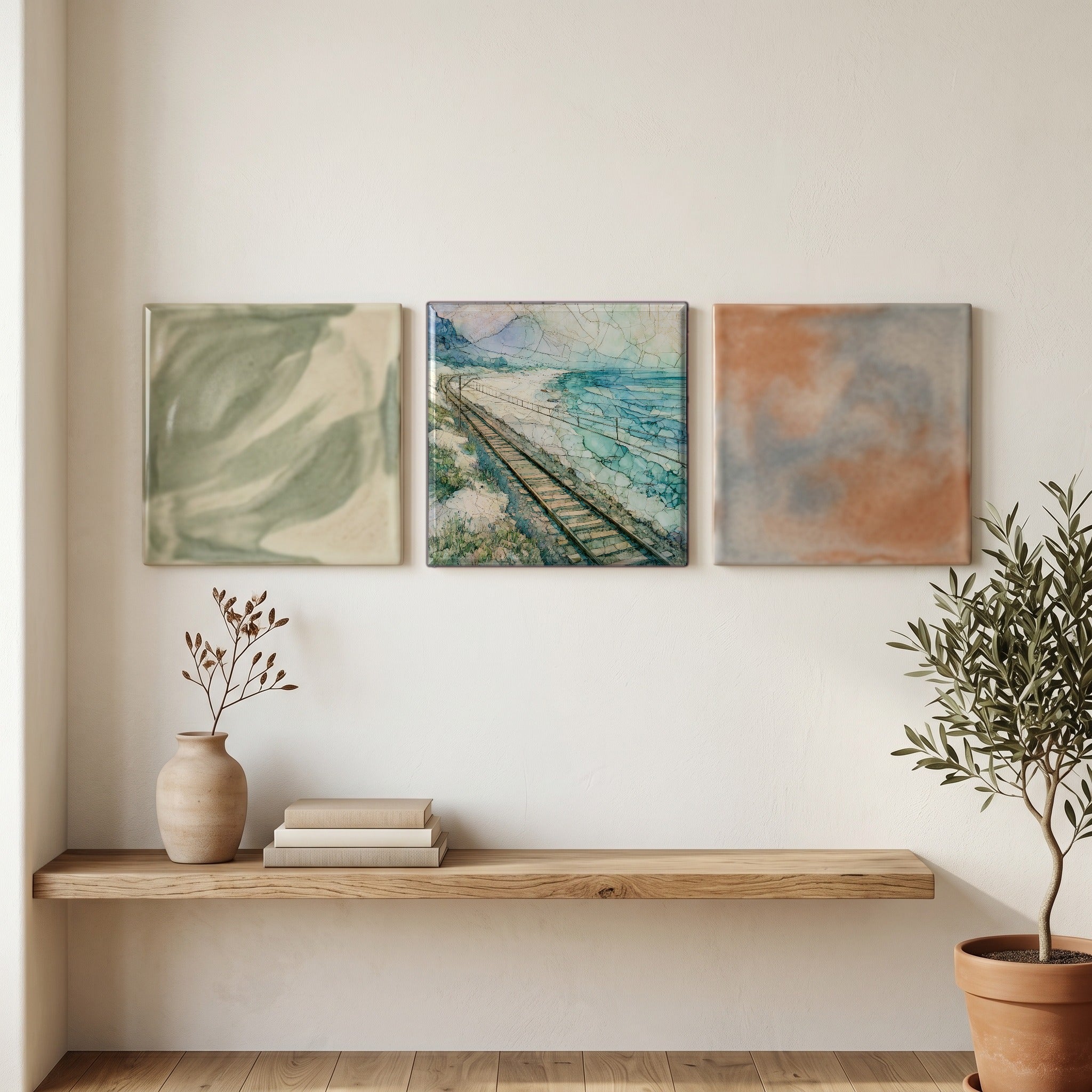 a False Bay beach of white — grouping