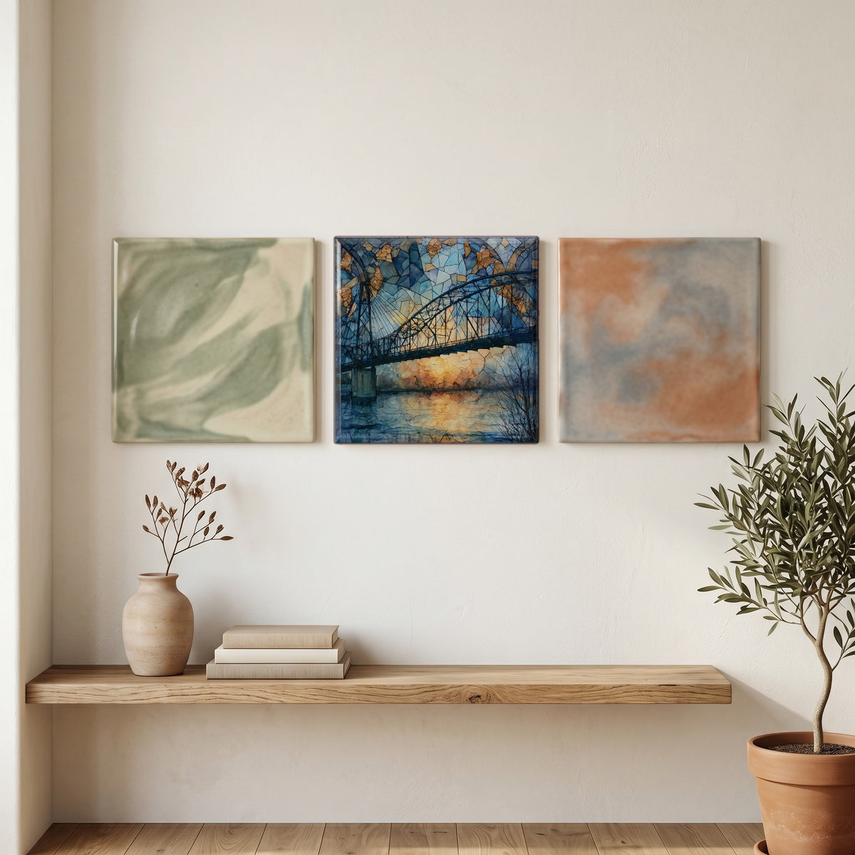 the Wabash River bridge — grouping