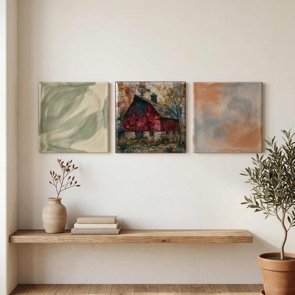 a Delaware red barn — grouping
