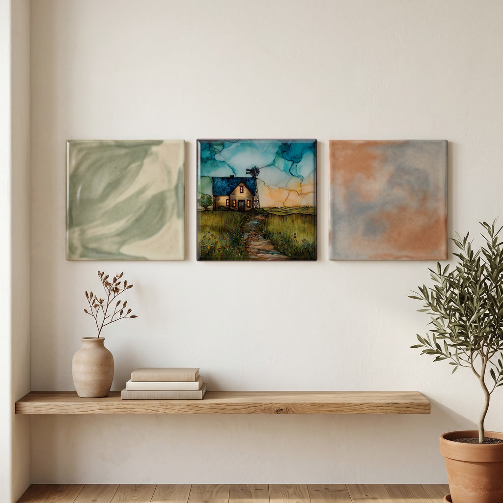 an Iowa farmstead — grouping