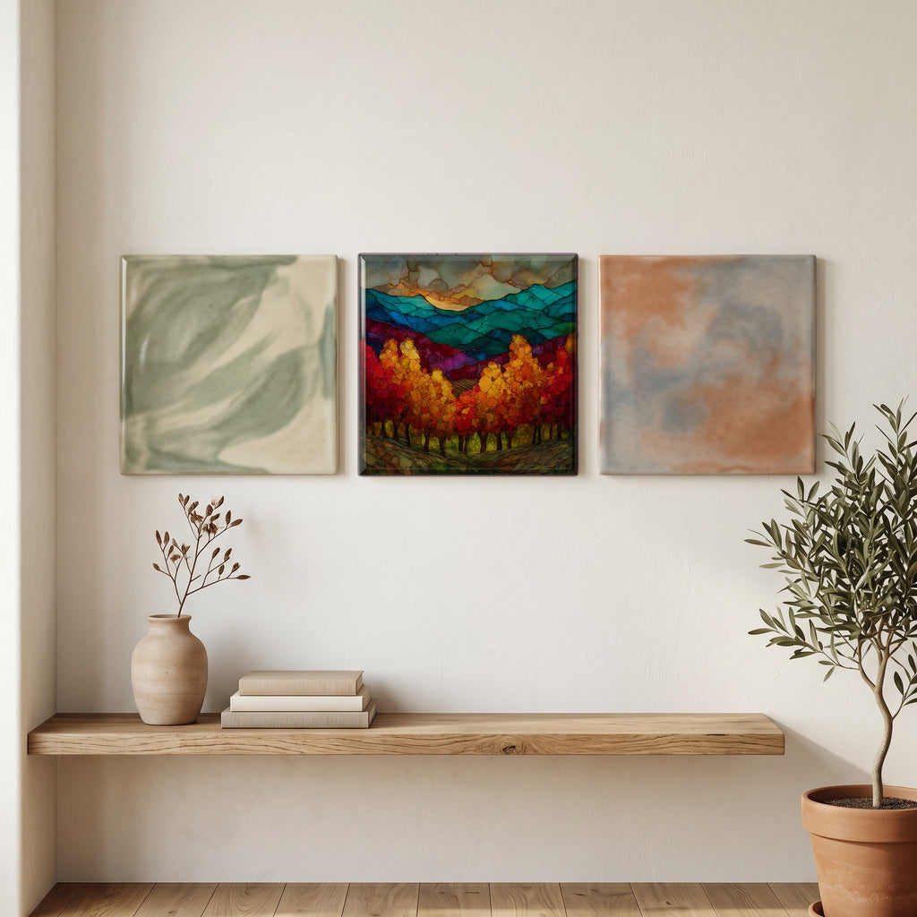 Somontano vineyards autumn — grouping