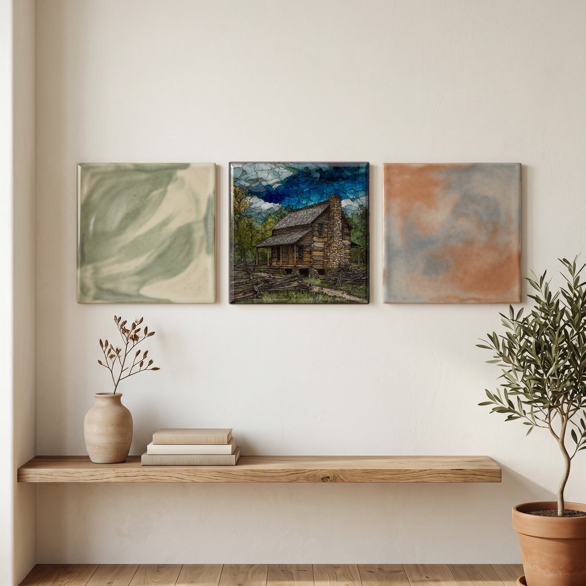 the John Oliver Cabin — grouping