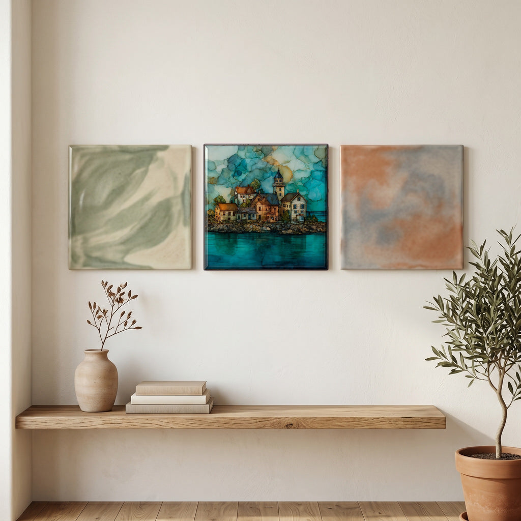 the Smith Island village viewed — grouping