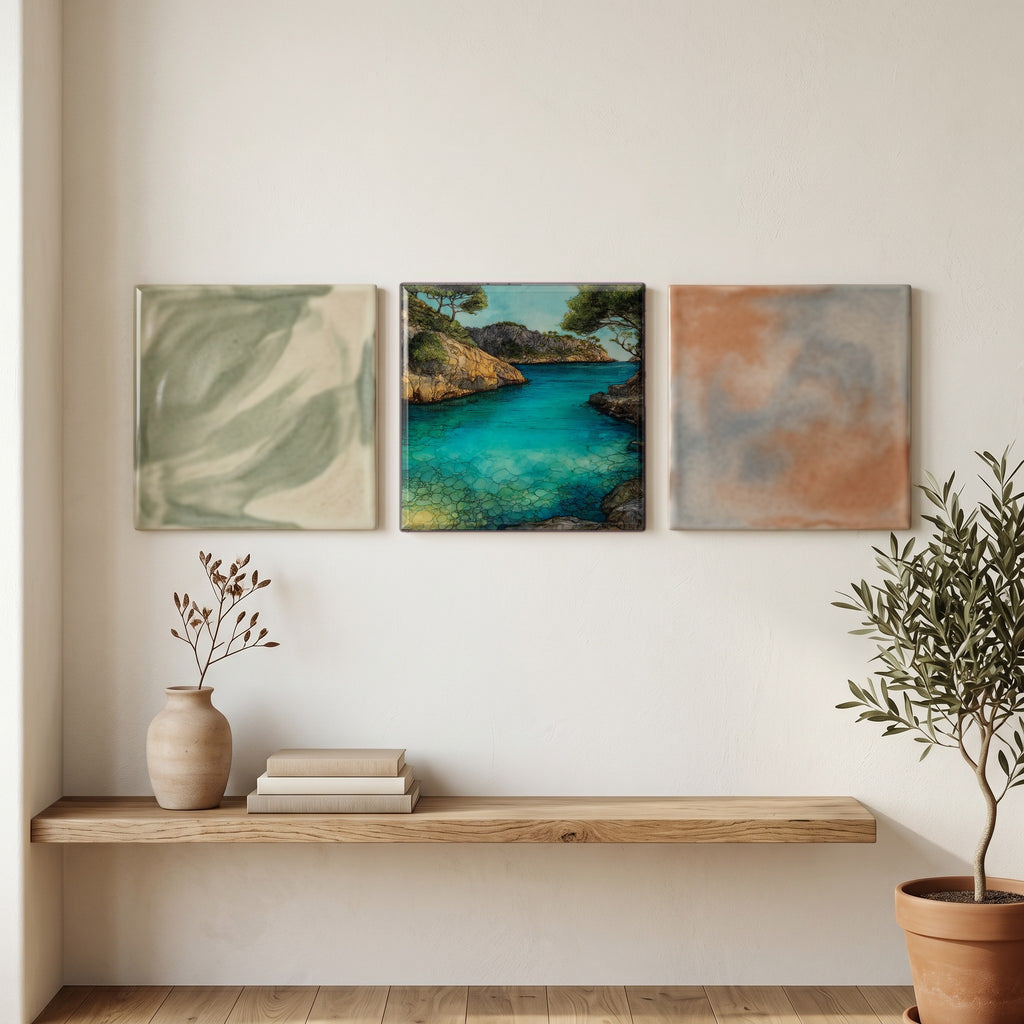 Menorca Cala Macarella turquoise cove — grouping