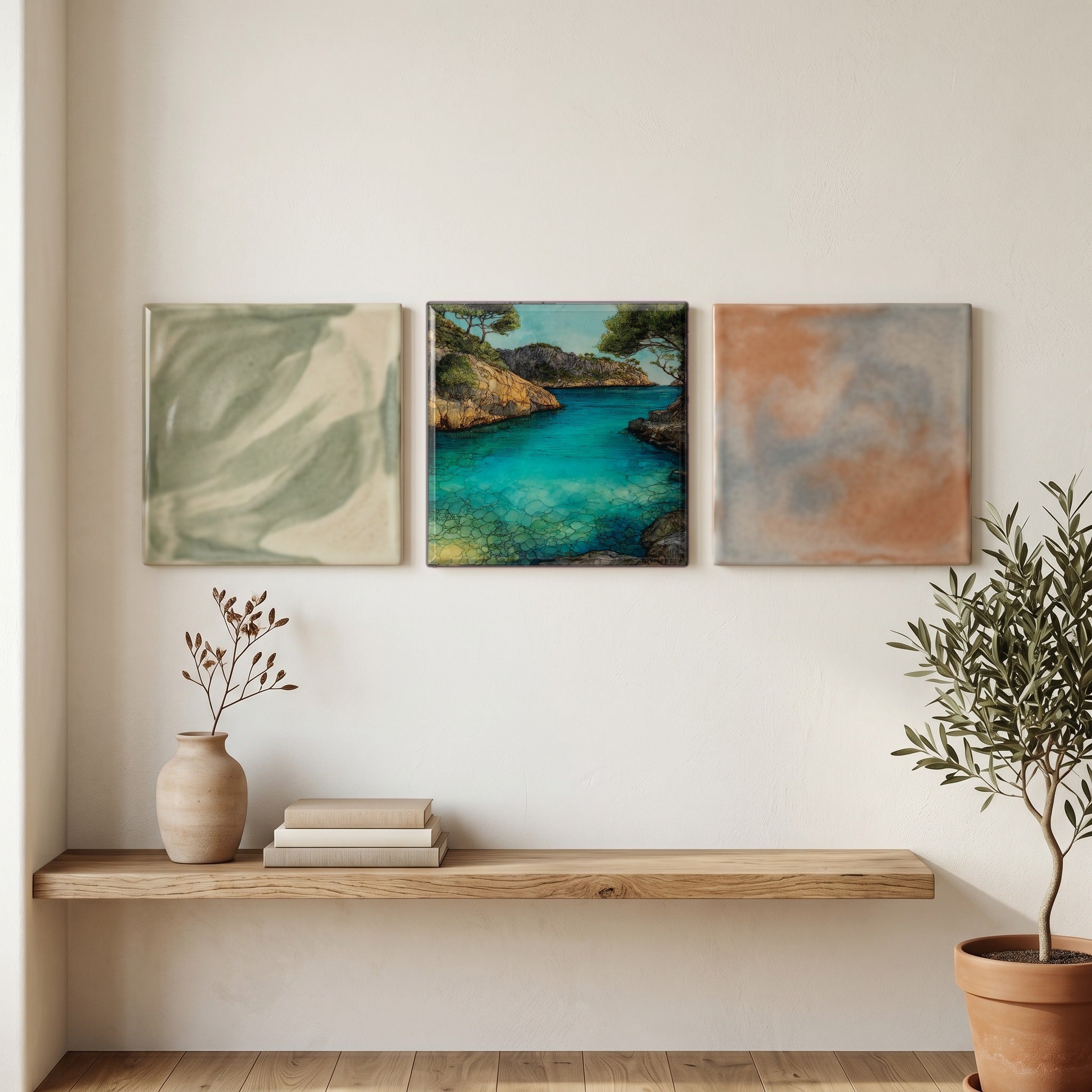 Menorca Cala Macarella turquoise cove — grouping