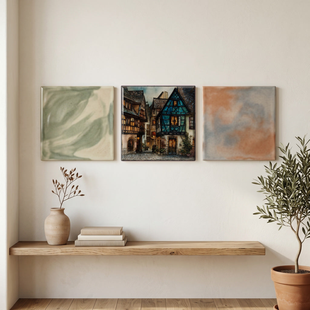 Riquewihr Alsatian Timber Houses — grouping