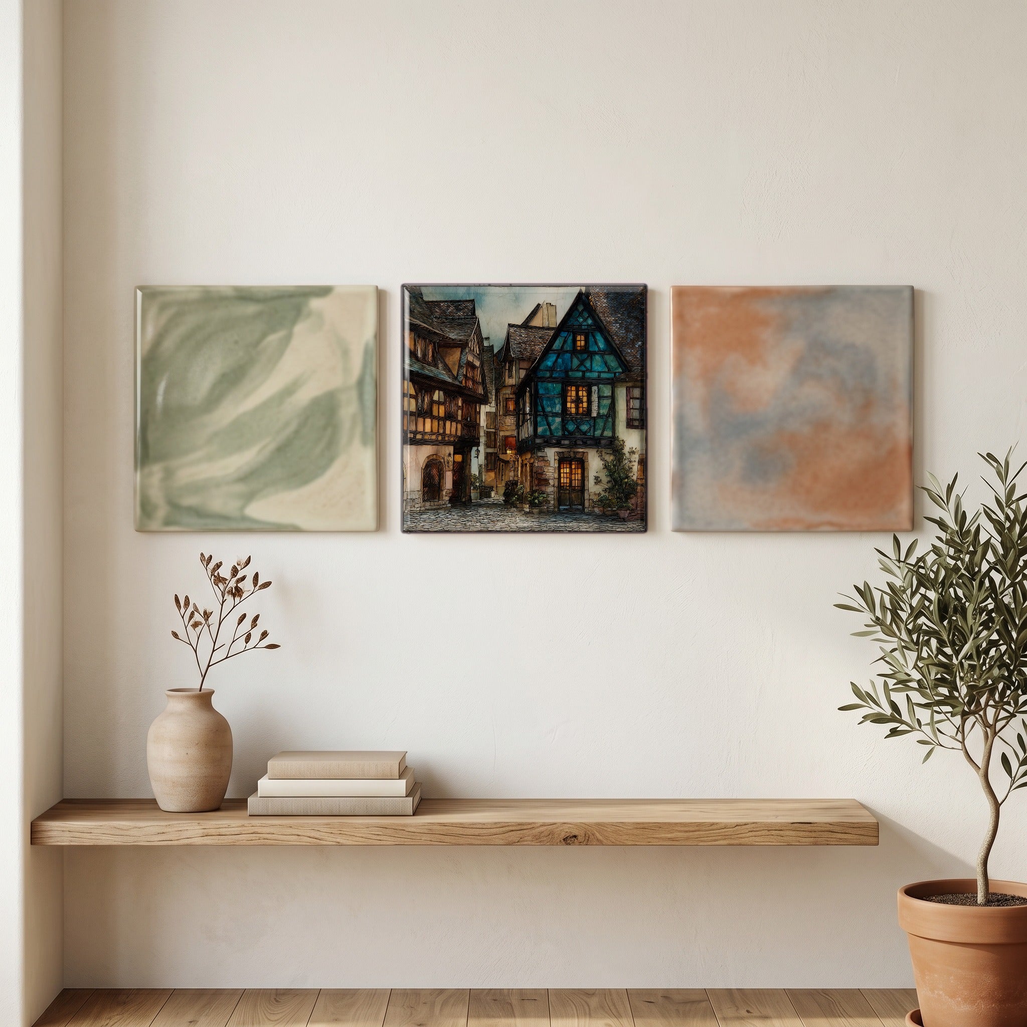 Riquewihr Alsatian Timber Houses — grouping