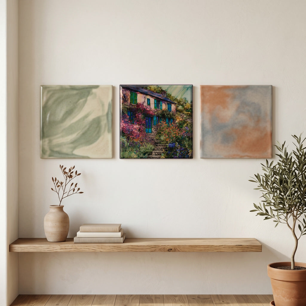 Monet's Pink House Giverny — grouping
