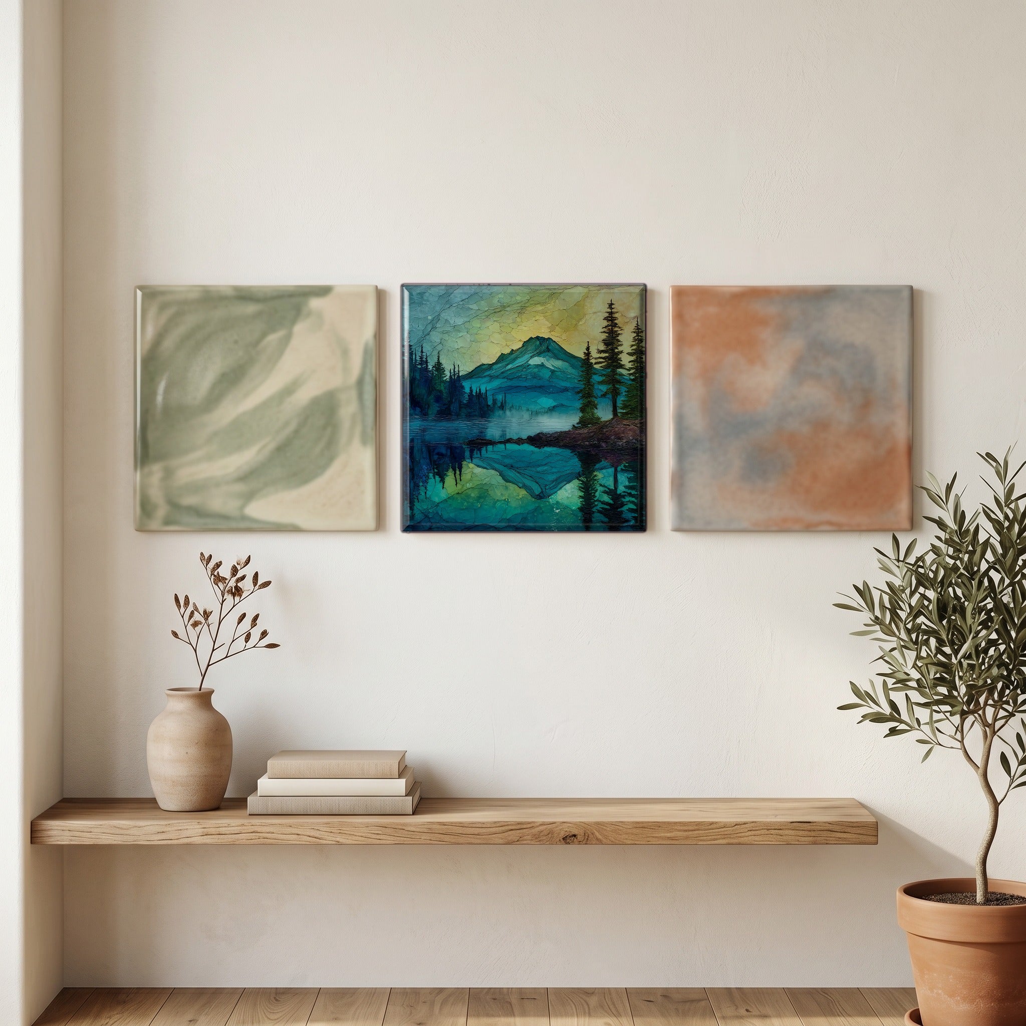 Mount Hood reflected — grouping