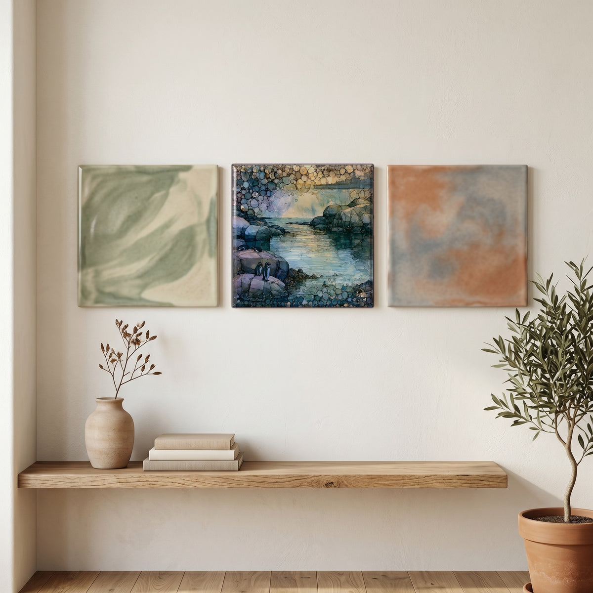 a calm sheltered swimming — grouping