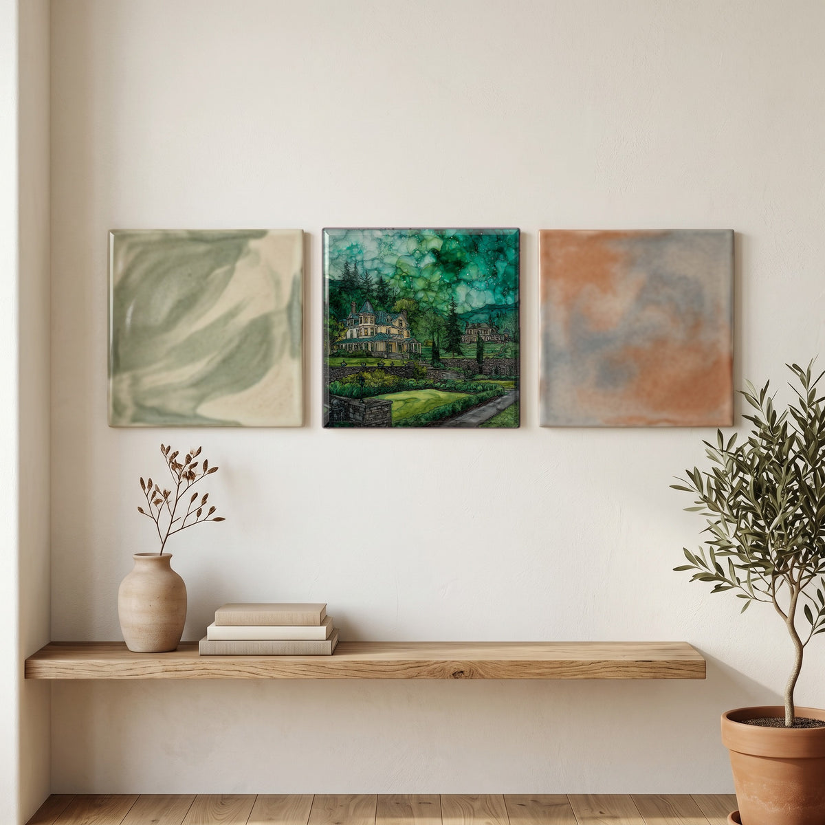 the Marsh-Billings-Rockefeller mansion — grouping