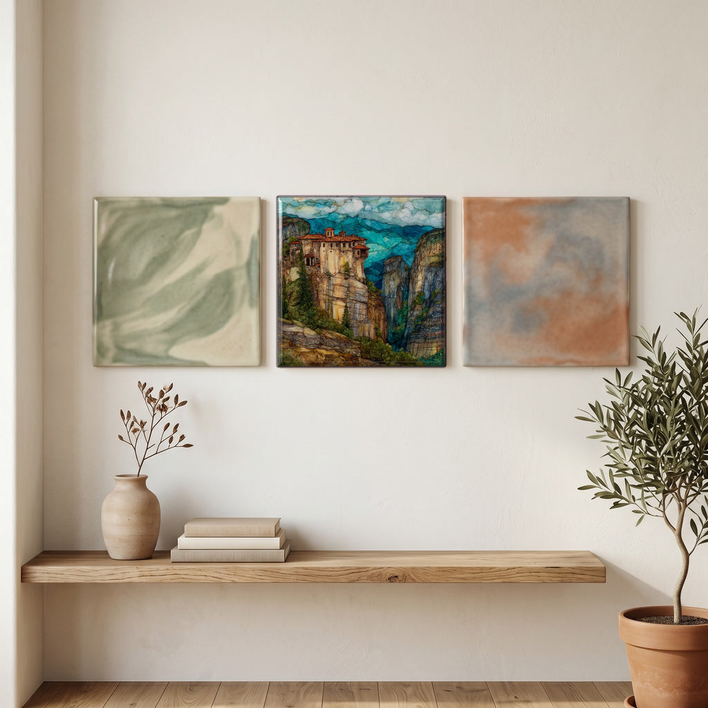 Meteora Rock Pillars — grouping