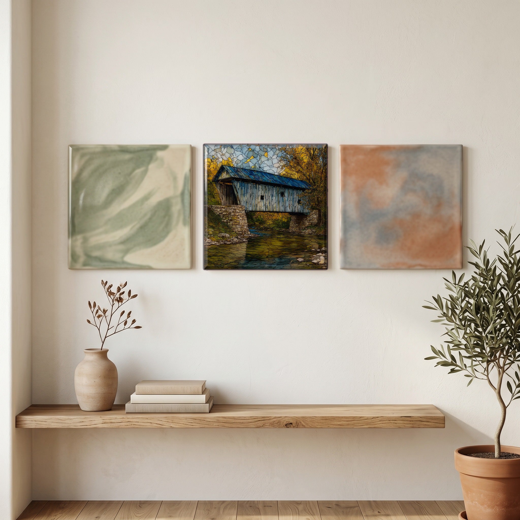 Roseman Covered Bridge — grouping