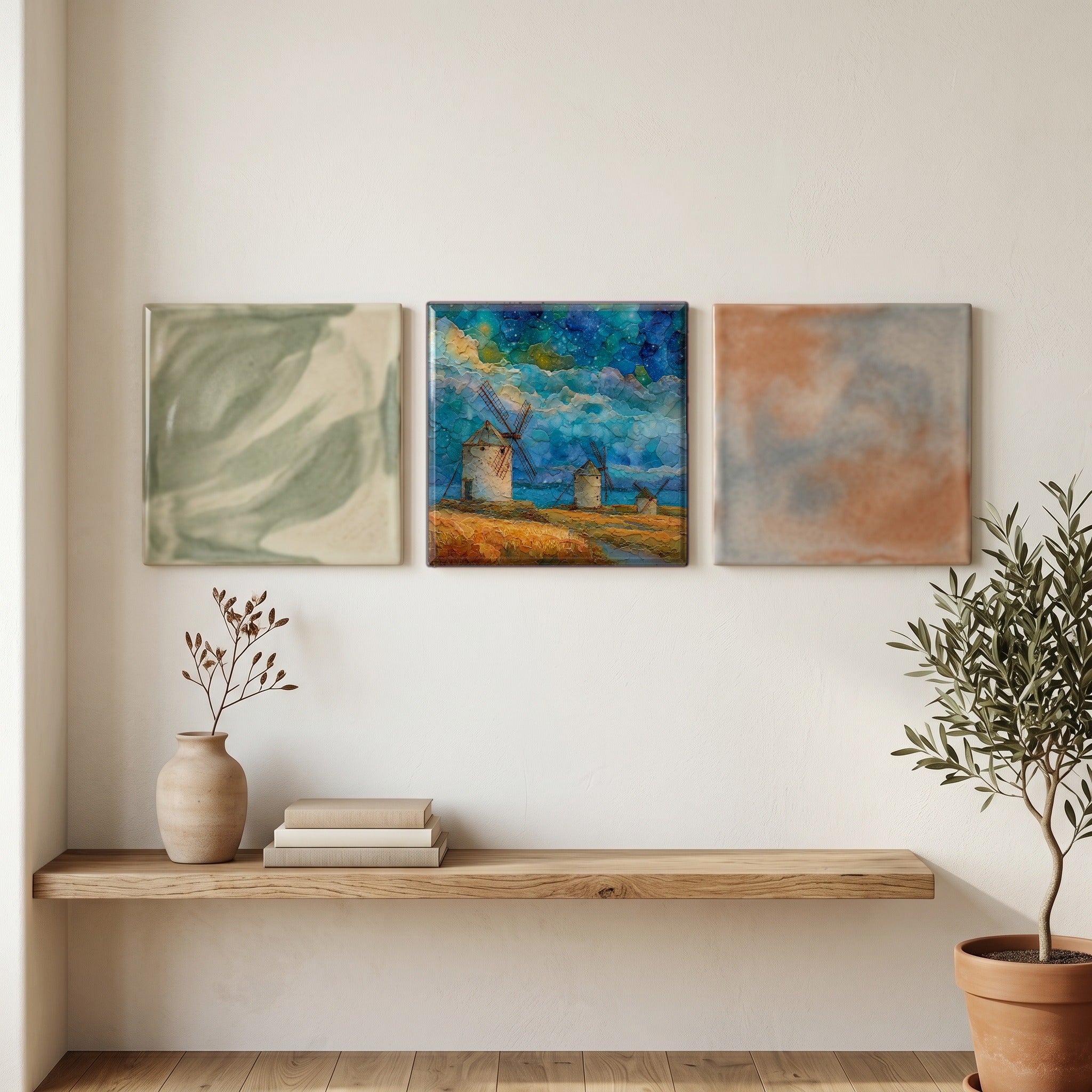 Campo de Criptana windmills — grouping