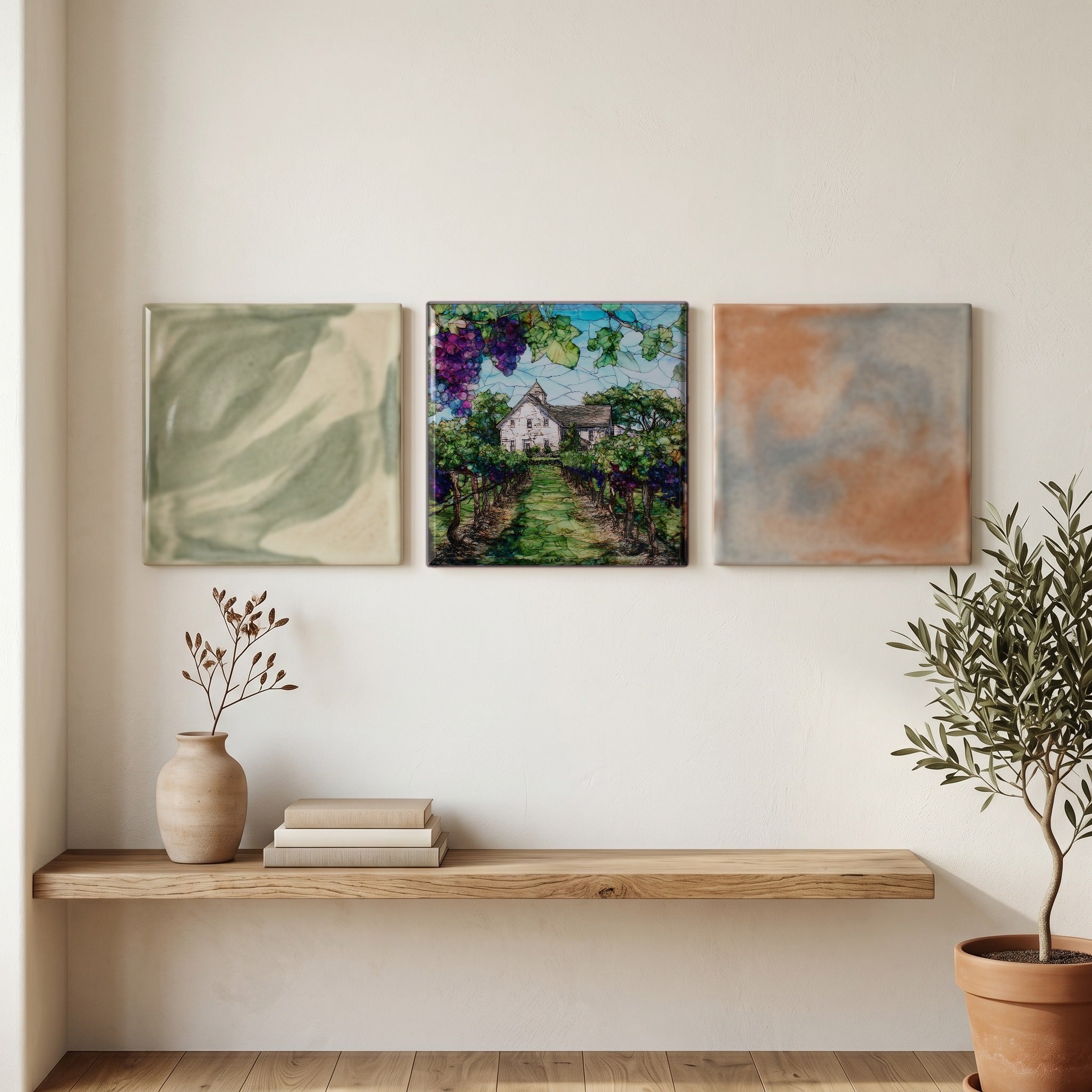 a North Fork vineyard — grouping