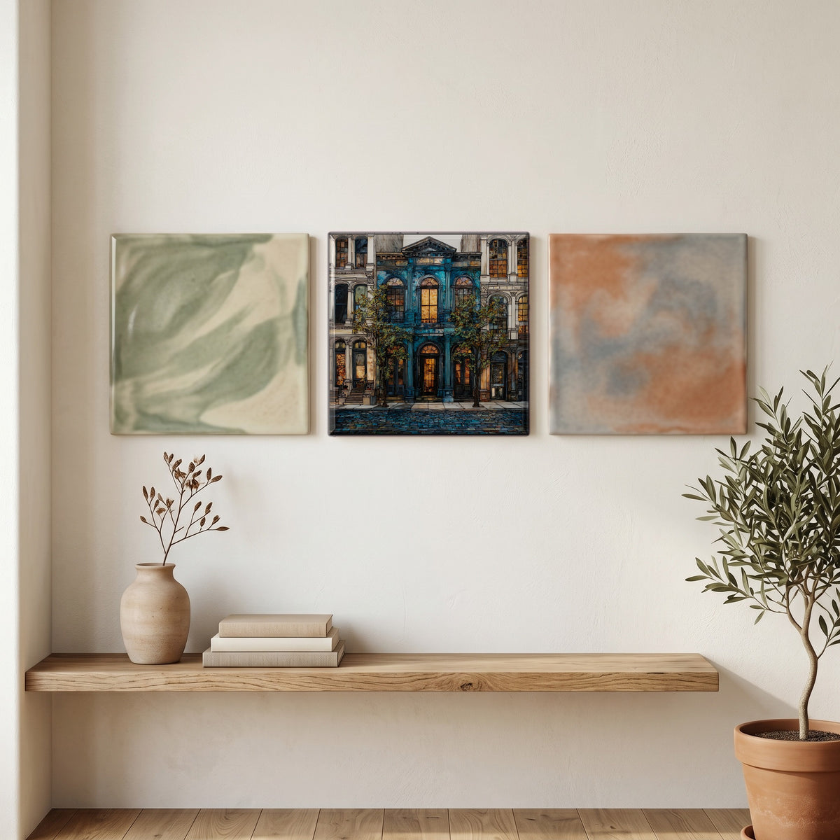 a SoHo block on Greene Street — grouping