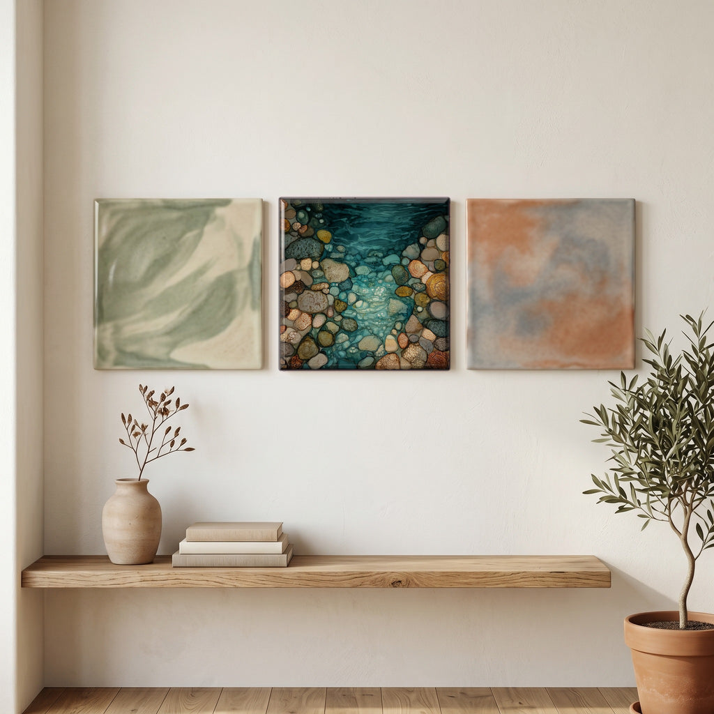 a Petoskey state stone — grouping